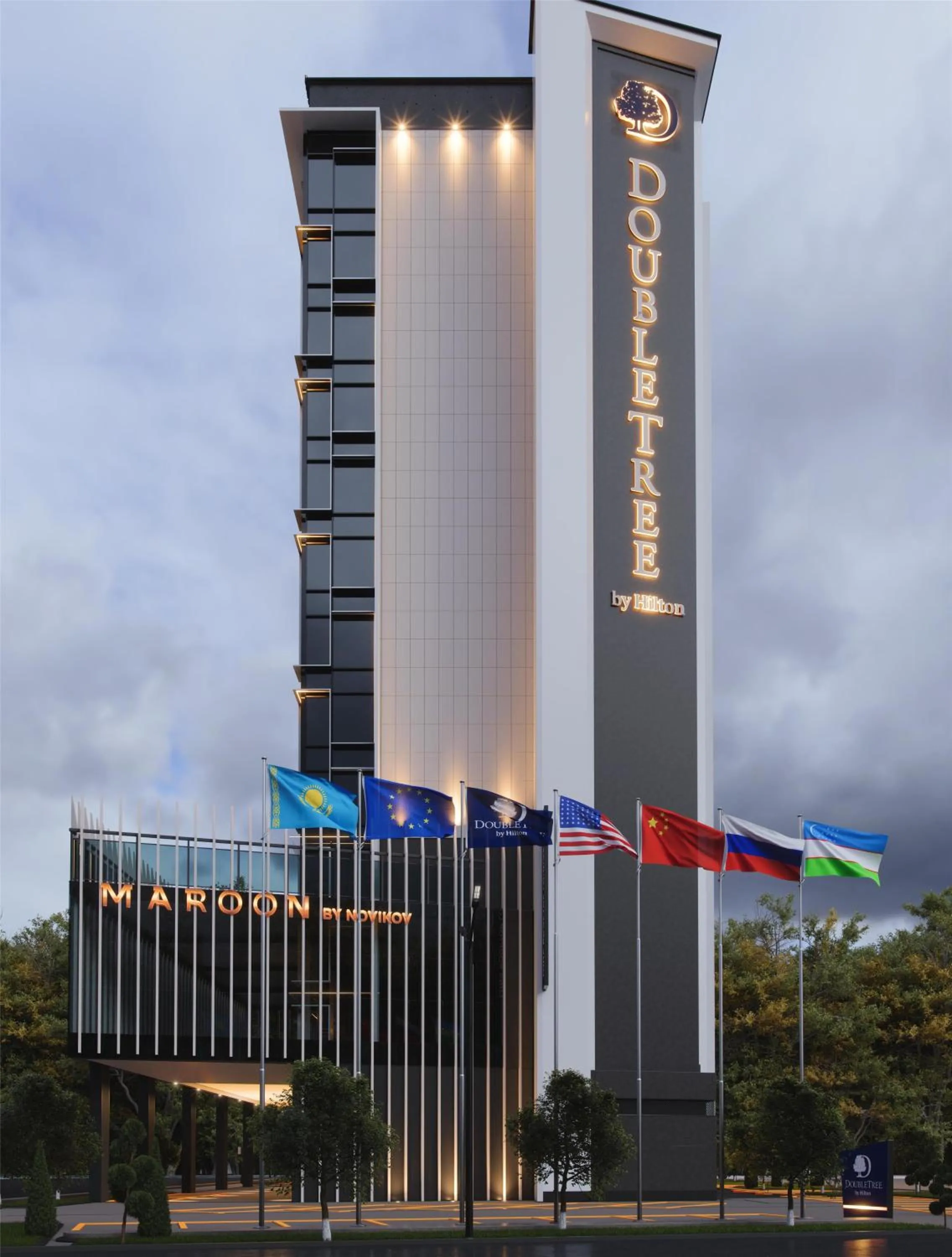 Property building in Doubletree By Hilton Tashkent