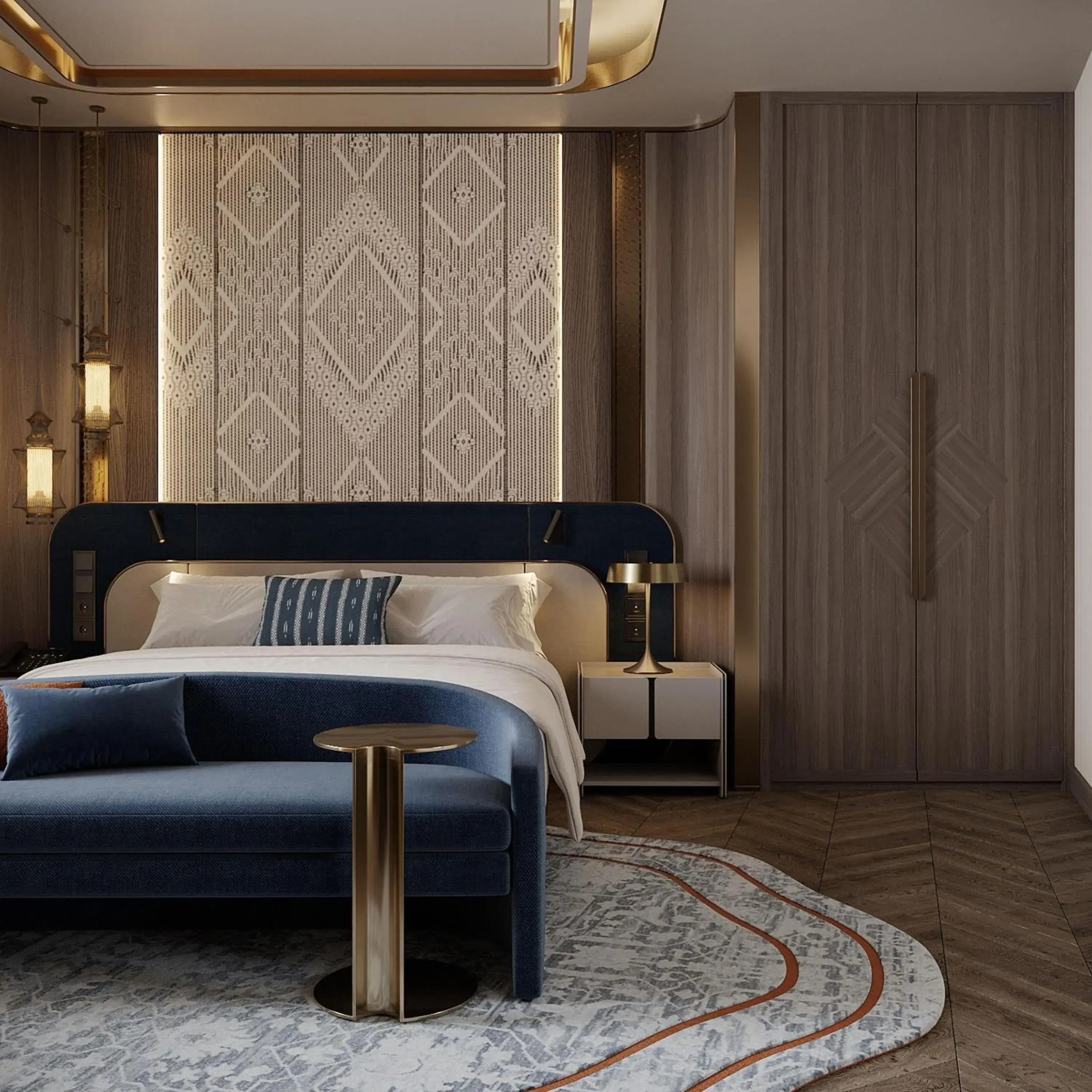 One-Bedroom King Suite in Doubletree By Hilton Tashkent One-Bedroom King Suite in Doubletree By Hilton Tashkent