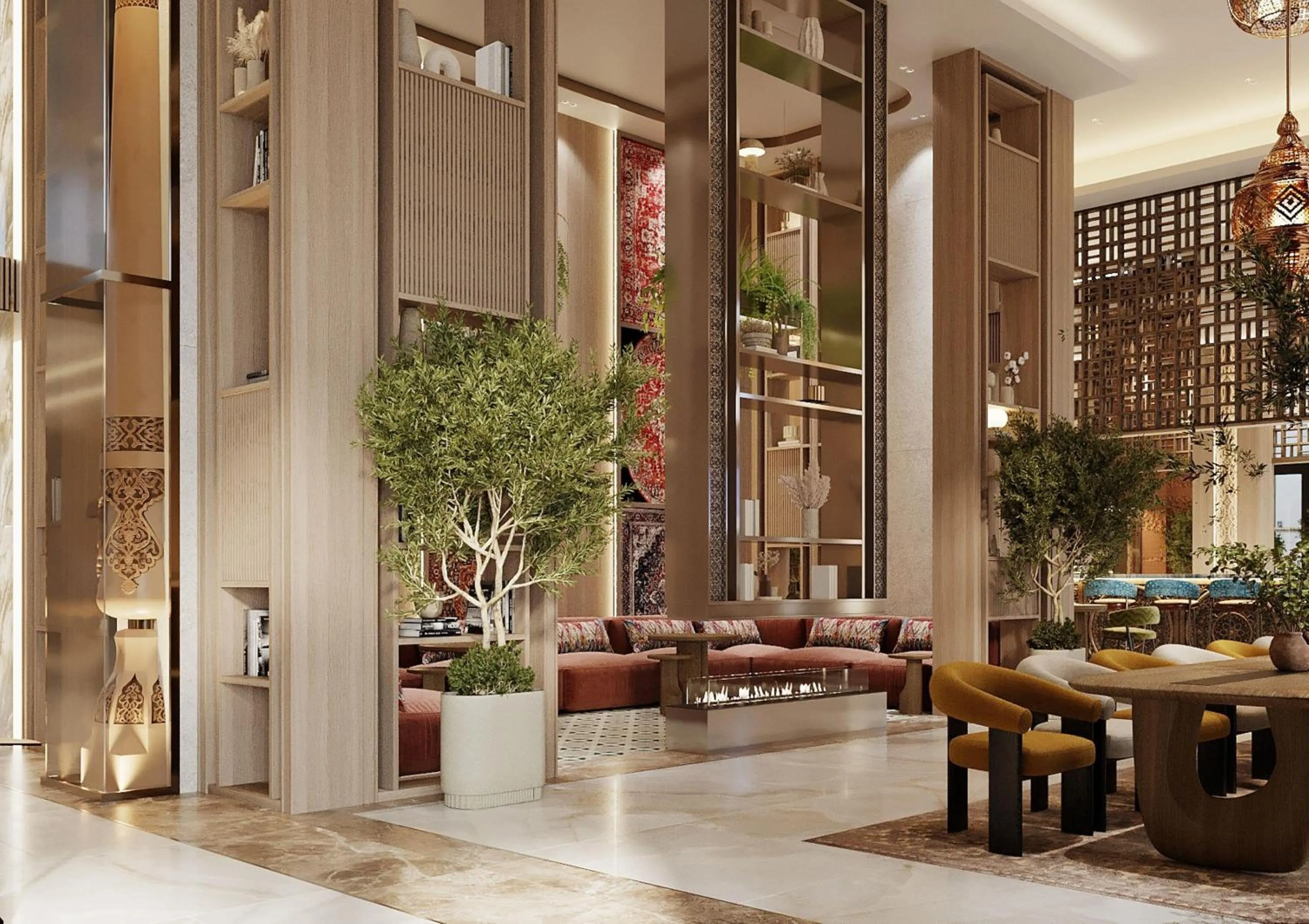 Lobby or reception in Doubletree By Hilton Tashkent