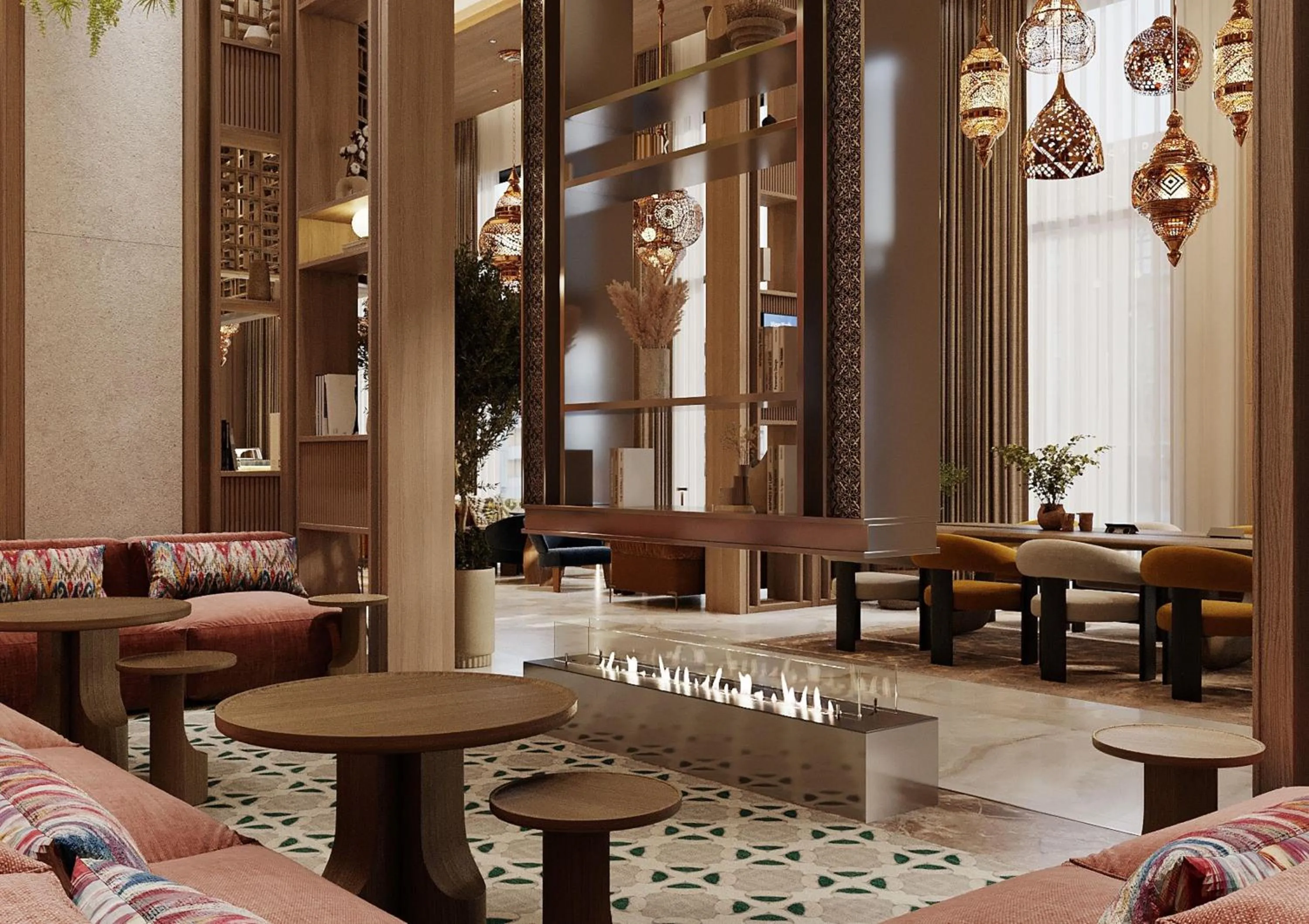Lobby or reception in Doubletree By Hilton Tashkent