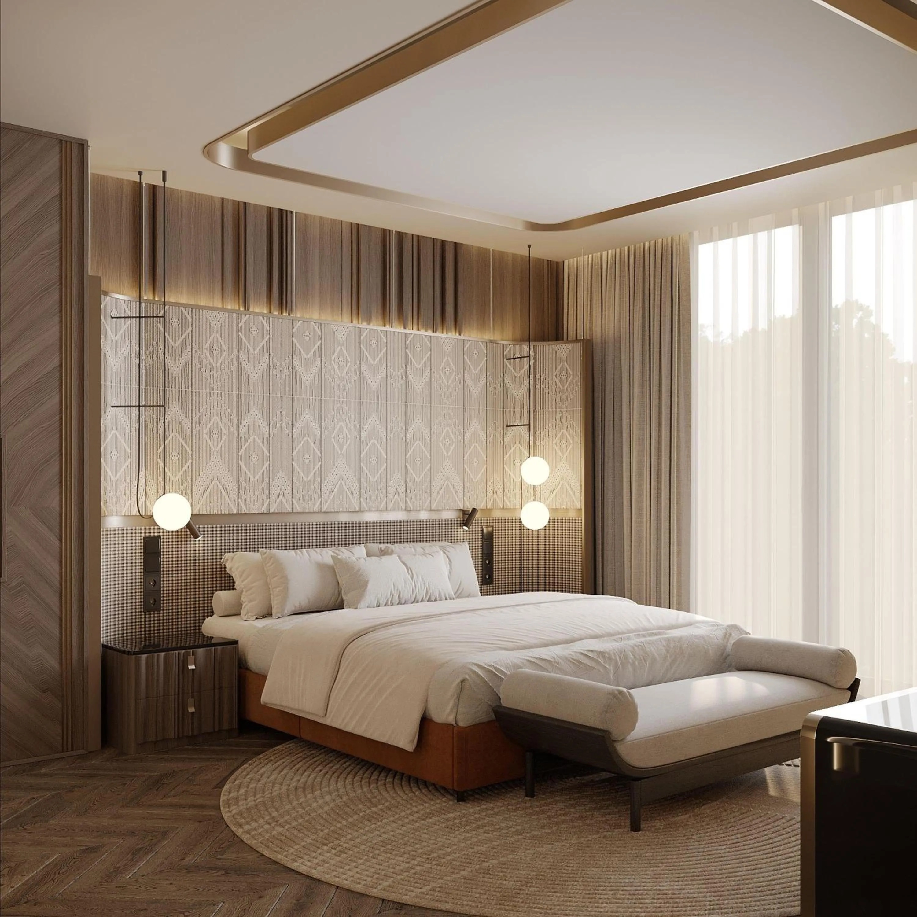 Bed in Doubletree By Hilton Tashkent