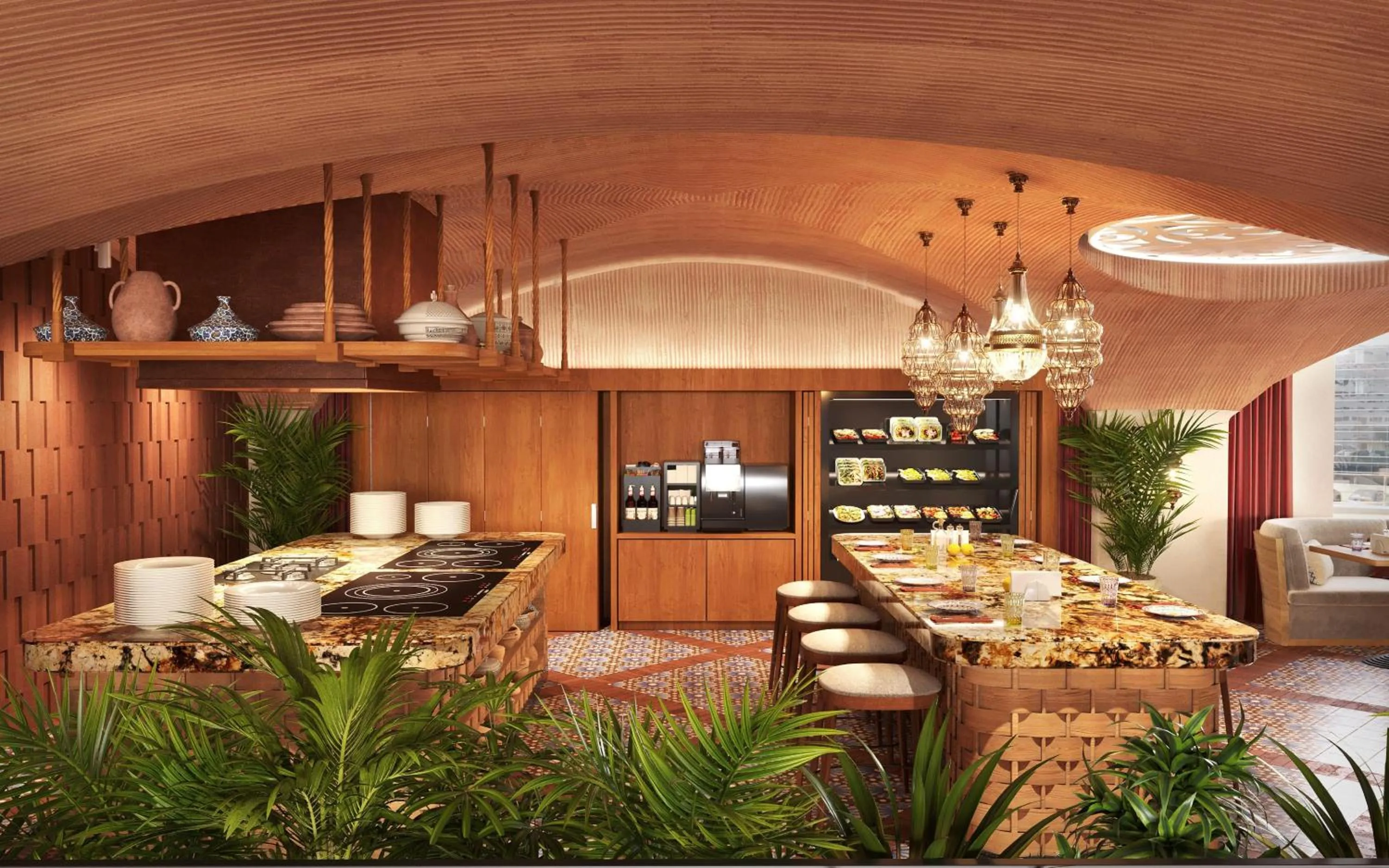 Restaurant/places to eat in Doubletree By Hilton Tashkent