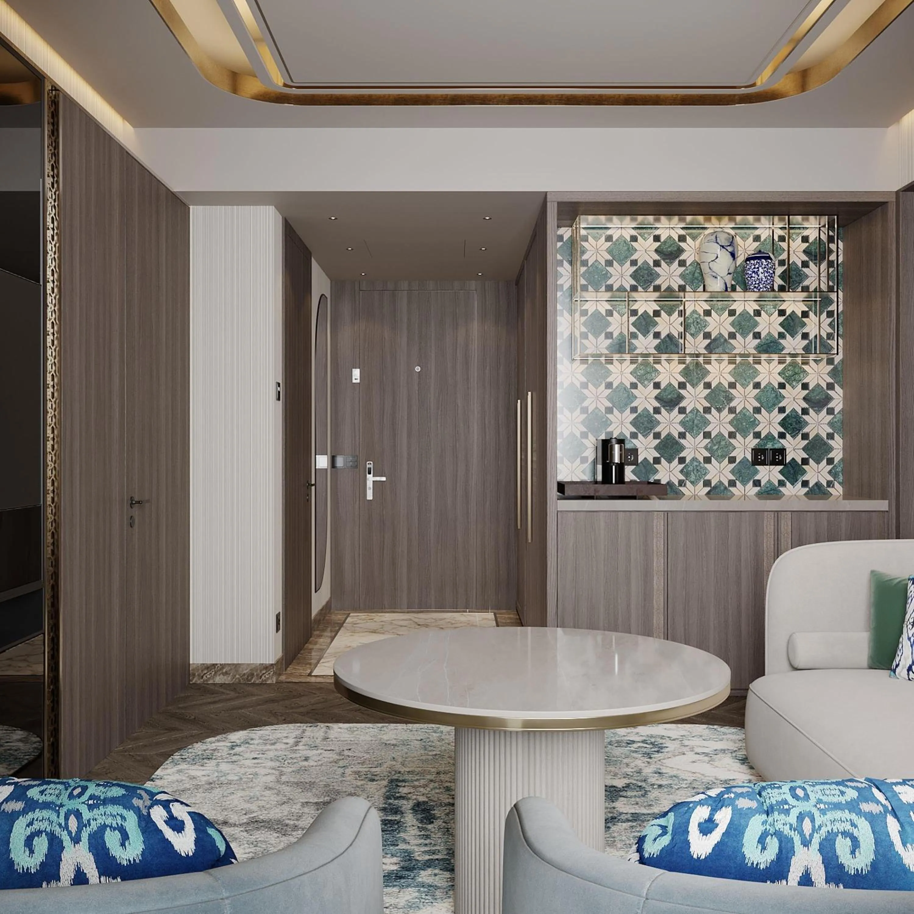 Living room in Doubletree By Hilton Tashkent