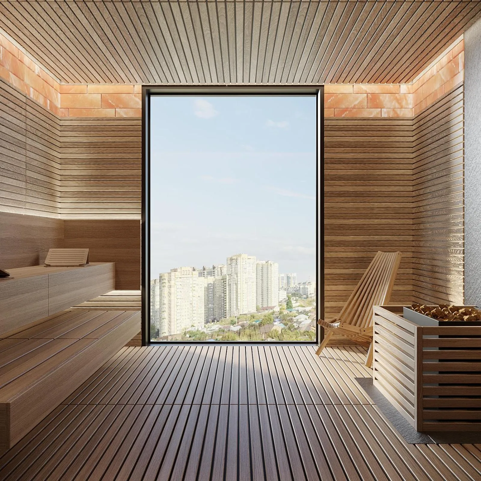 Sauna in Doubletree By Hilton Tashkent