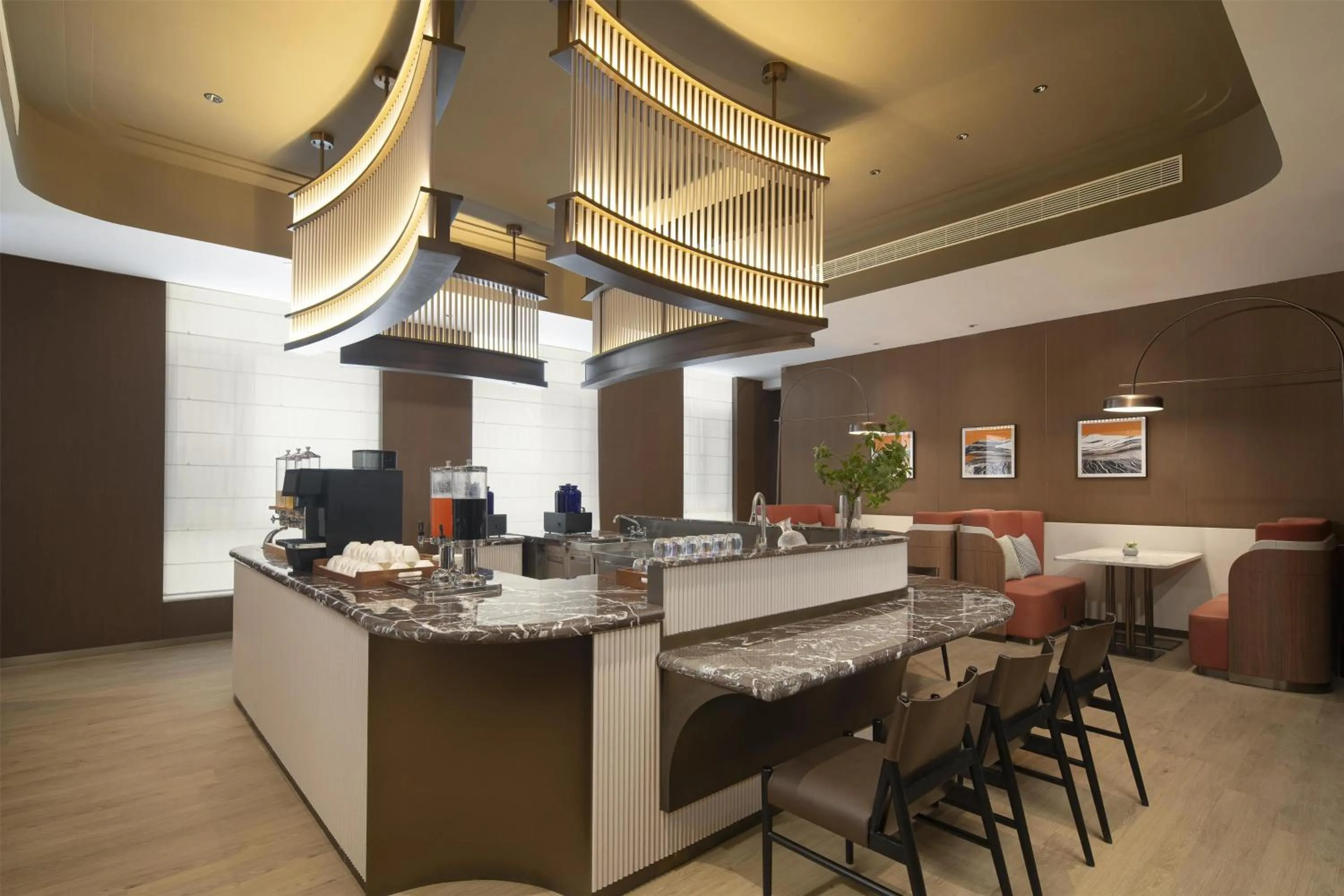 Restaurant/places to eat in Hilton Garden Inn Zhongwei Shapotou