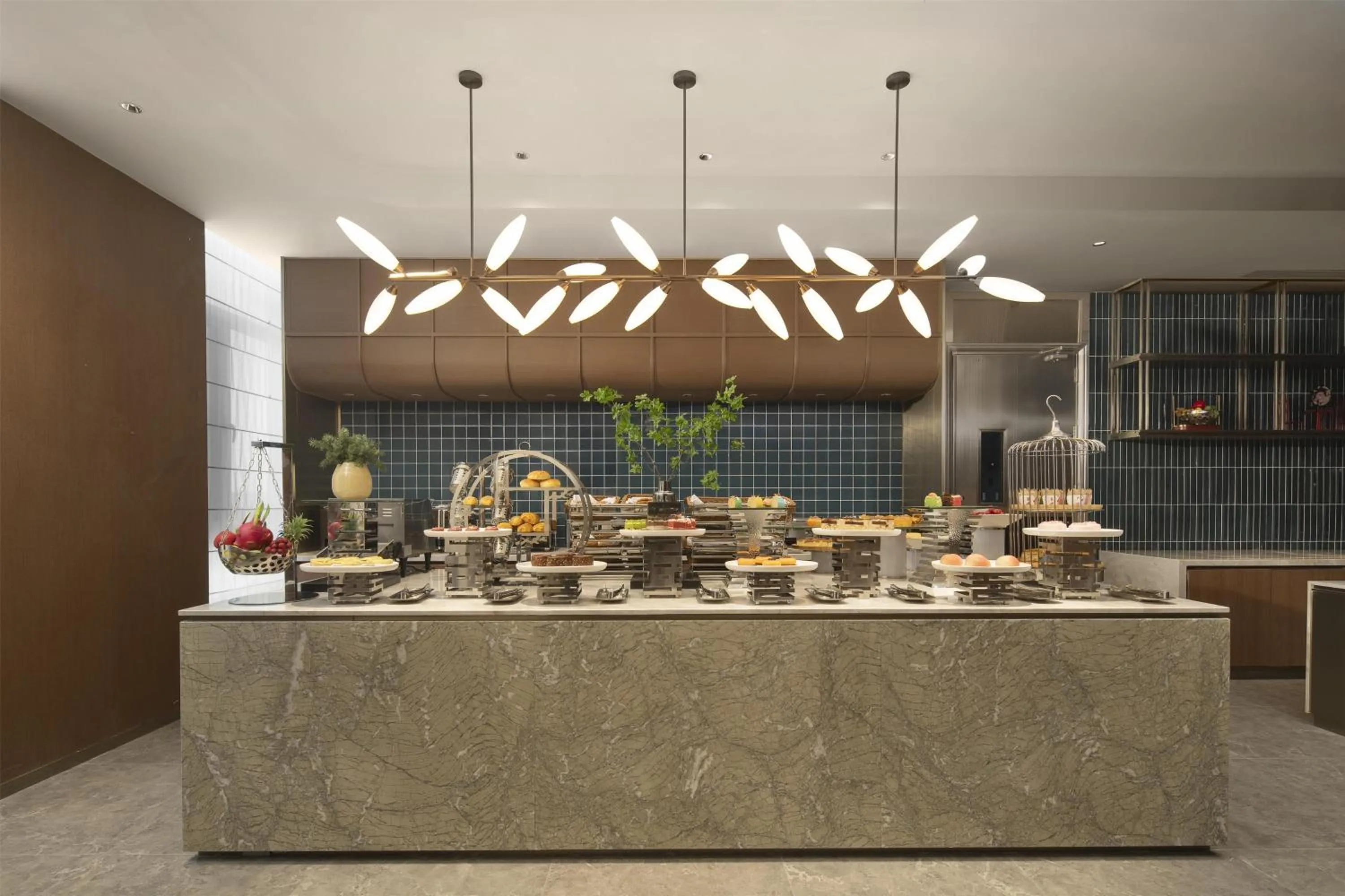 Restaurant/places to eat in Hilton Garden Inn Zhongwei Shapotou