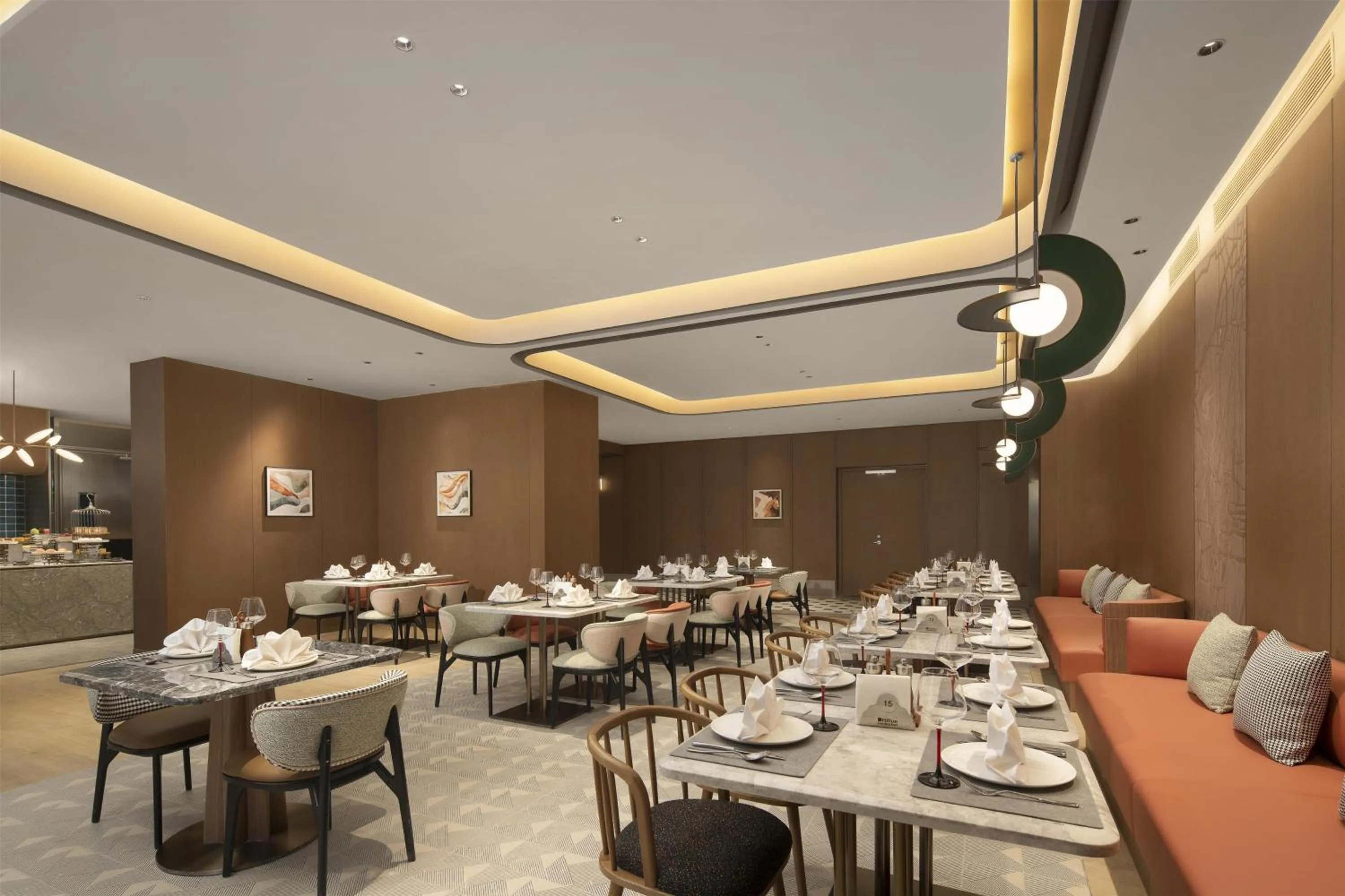 Restaurant/places to eat in Hilton Garden Inn Zhongwei Shapotou