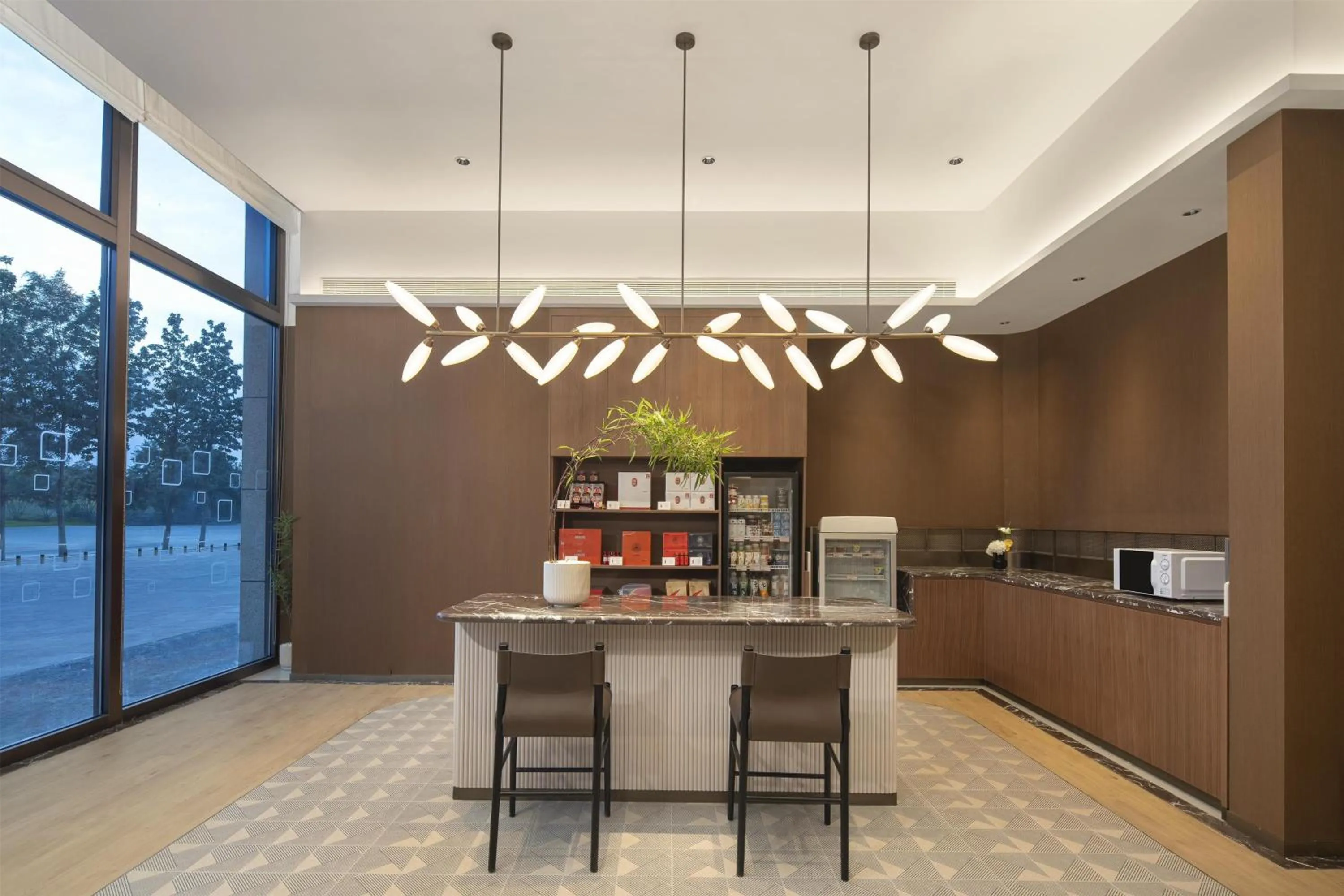 Restaurant/places to eat in Hilton Garden Inn Zhongwei Shapotou