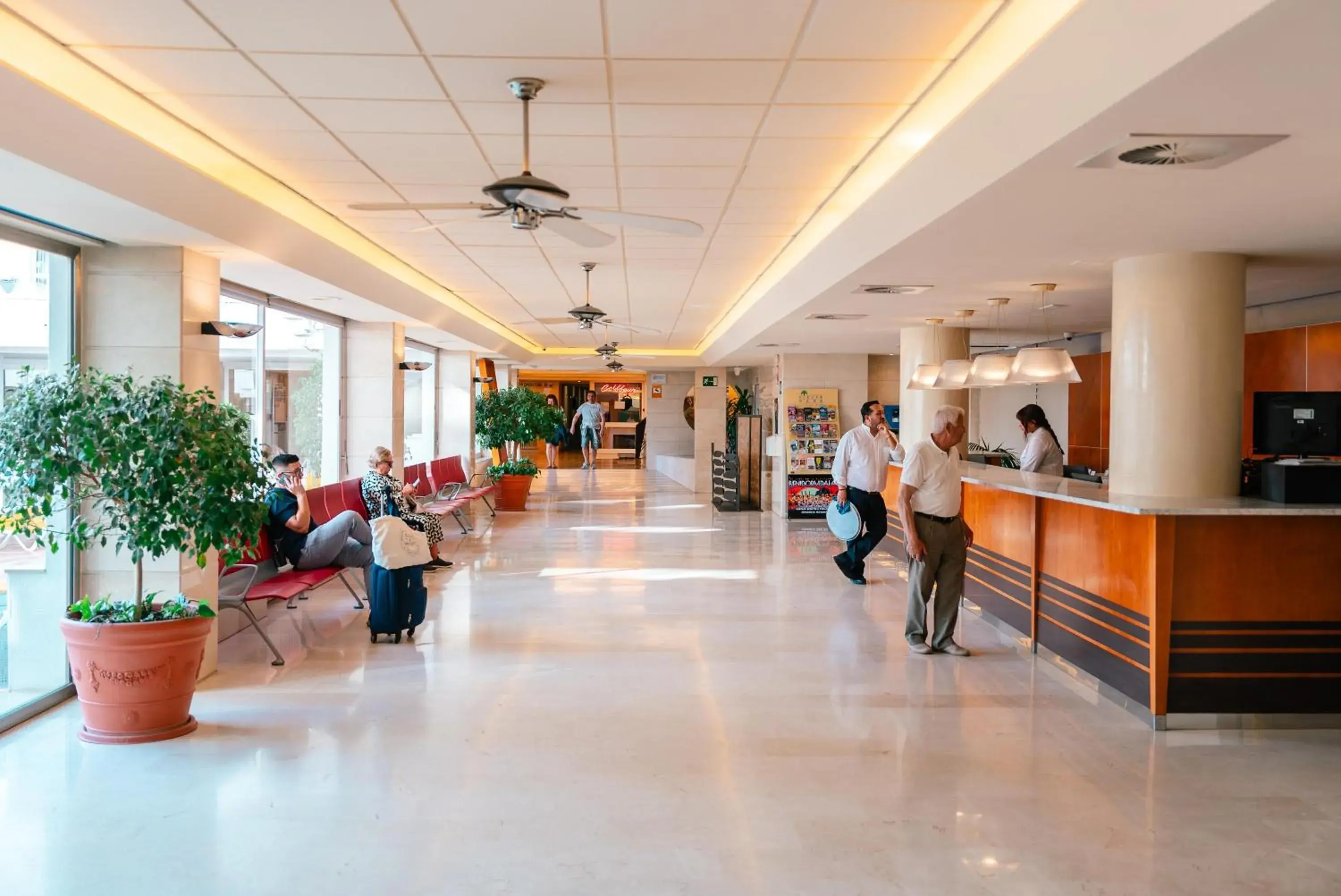 Lobby or reception in Port Fiesta Park Lobby or reception in Port Fiesta Park