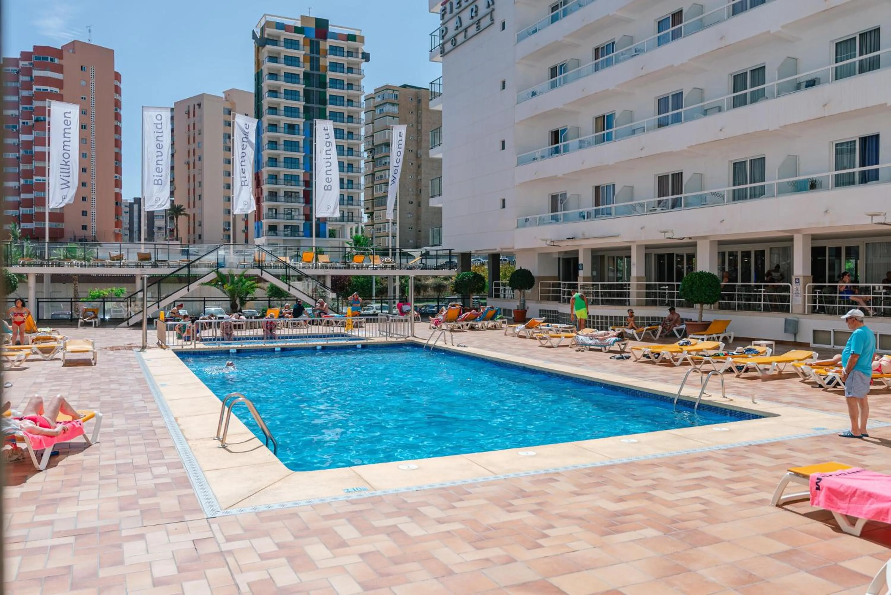 Swimming pool in Port Fiesta Park
