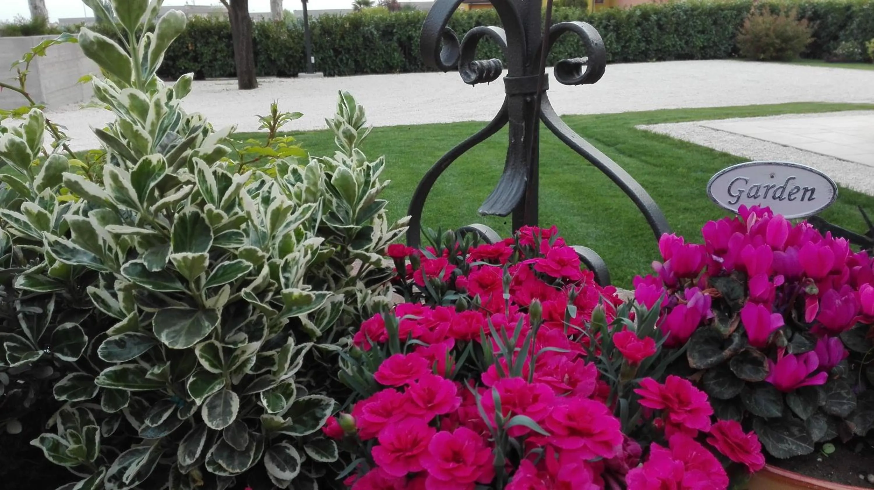 Garden in B&B Borgo Arcadia