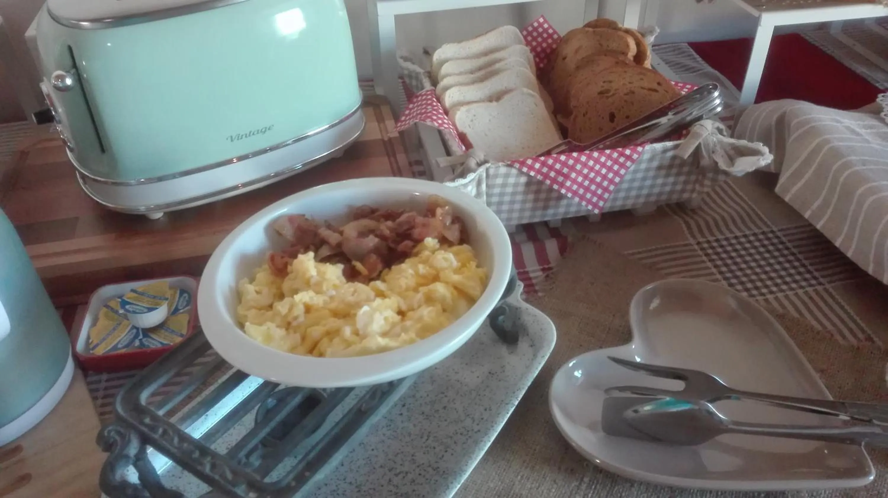 American breakfast in B&B Borgo Arcadia