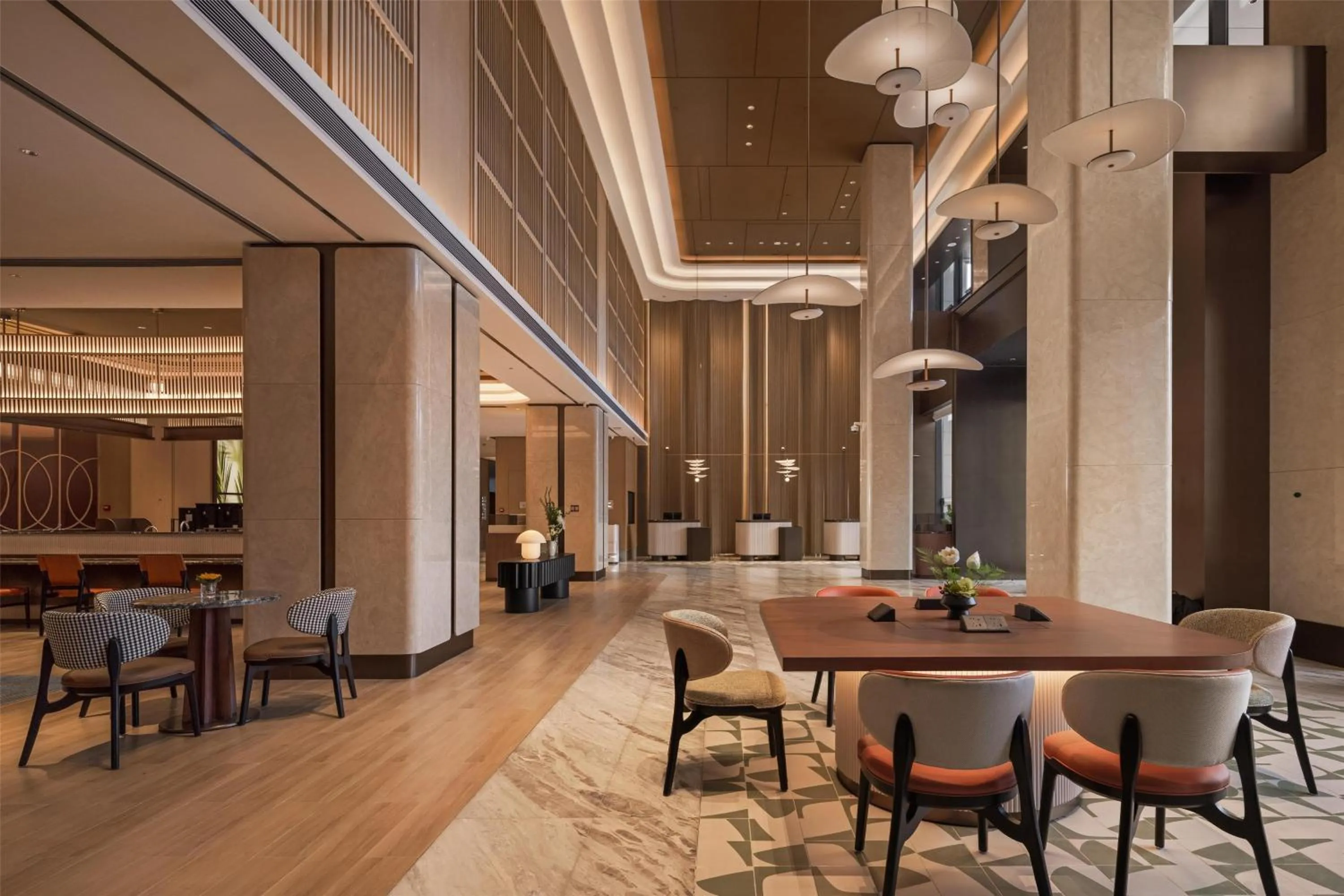 Lobby or reception in Hilton Garden Inn Maoming Xinyi