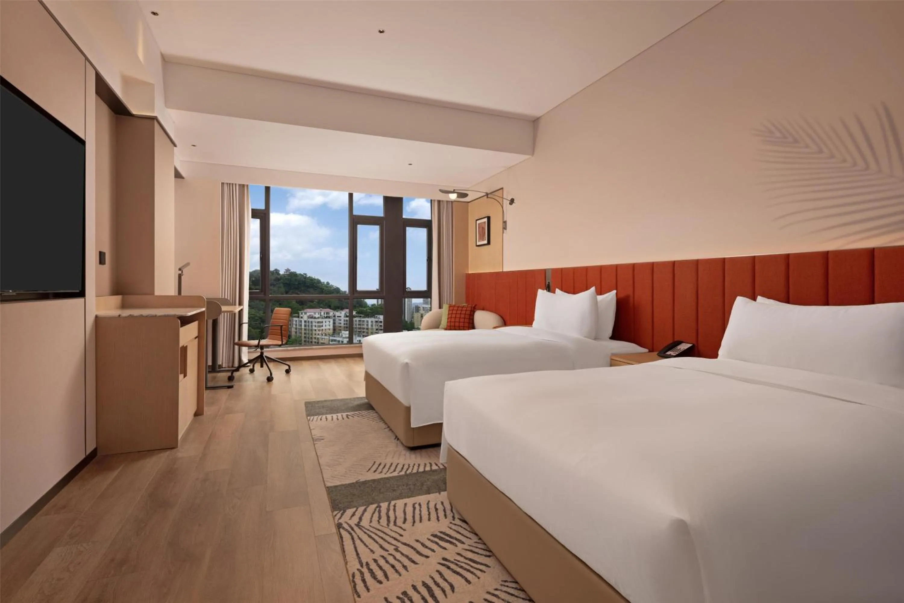 Bed in Hilton Garden Inn Maoming Xinyi