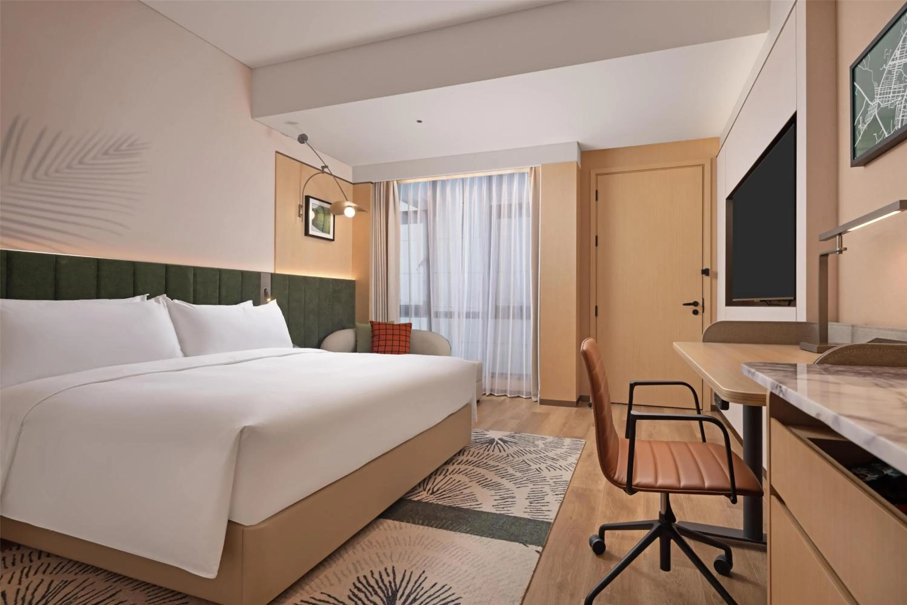 Bed in Hilton Garden Inn Maoming Xinyi