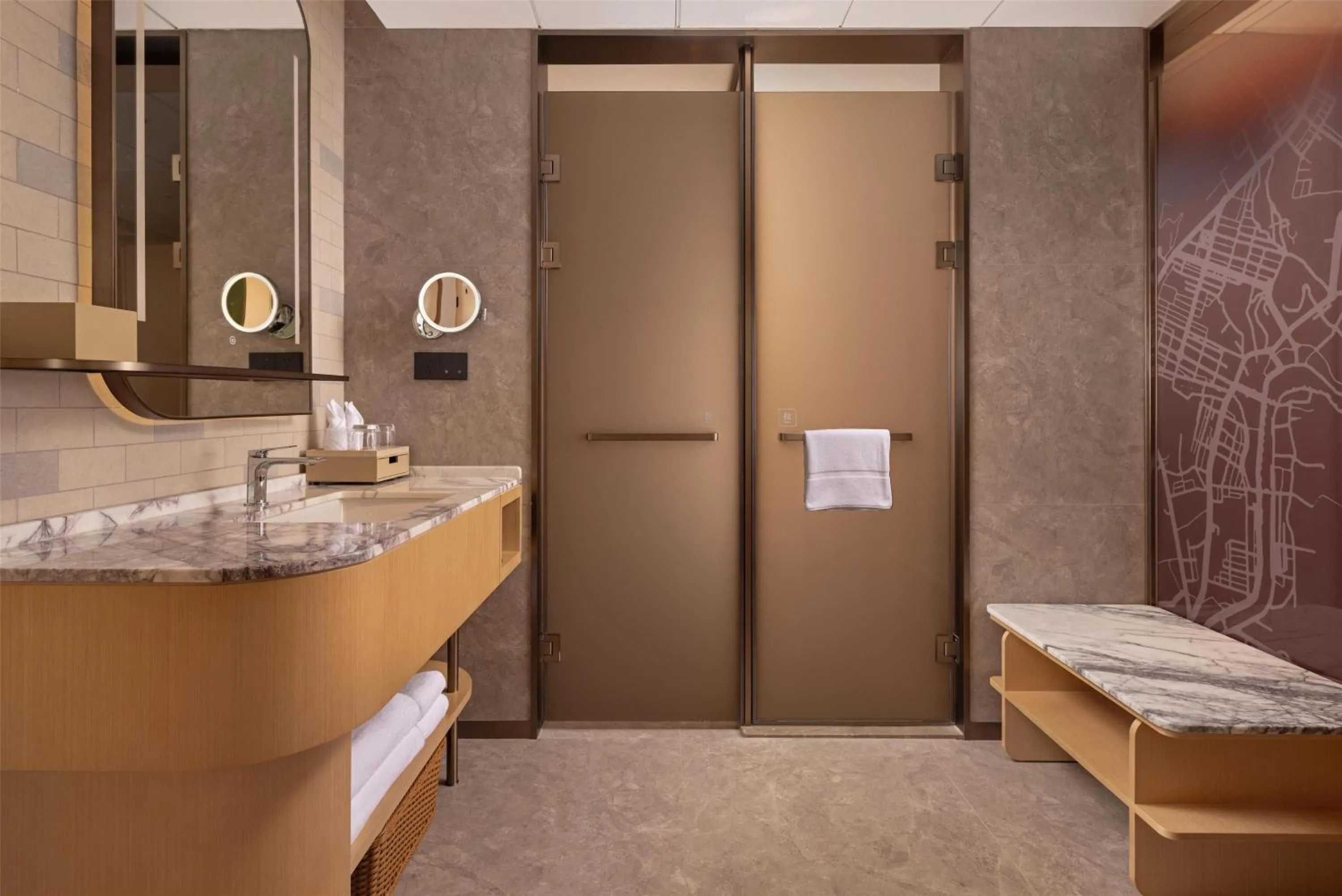 Bathroom in Hilton Garden Inn Maoming Xinyi