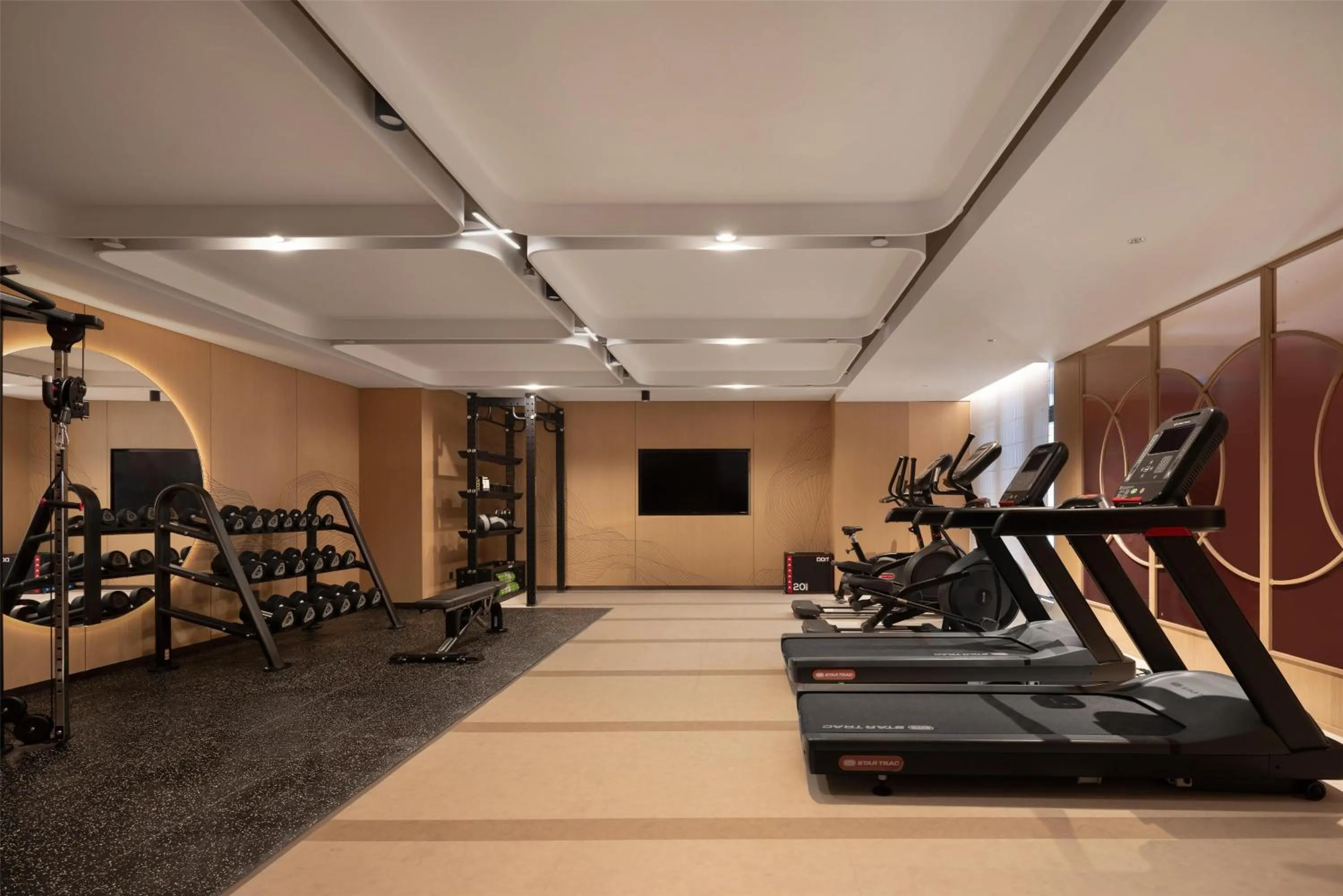 Fitness centre/facilities in Hilton Garden Inn Maoming Xinyi