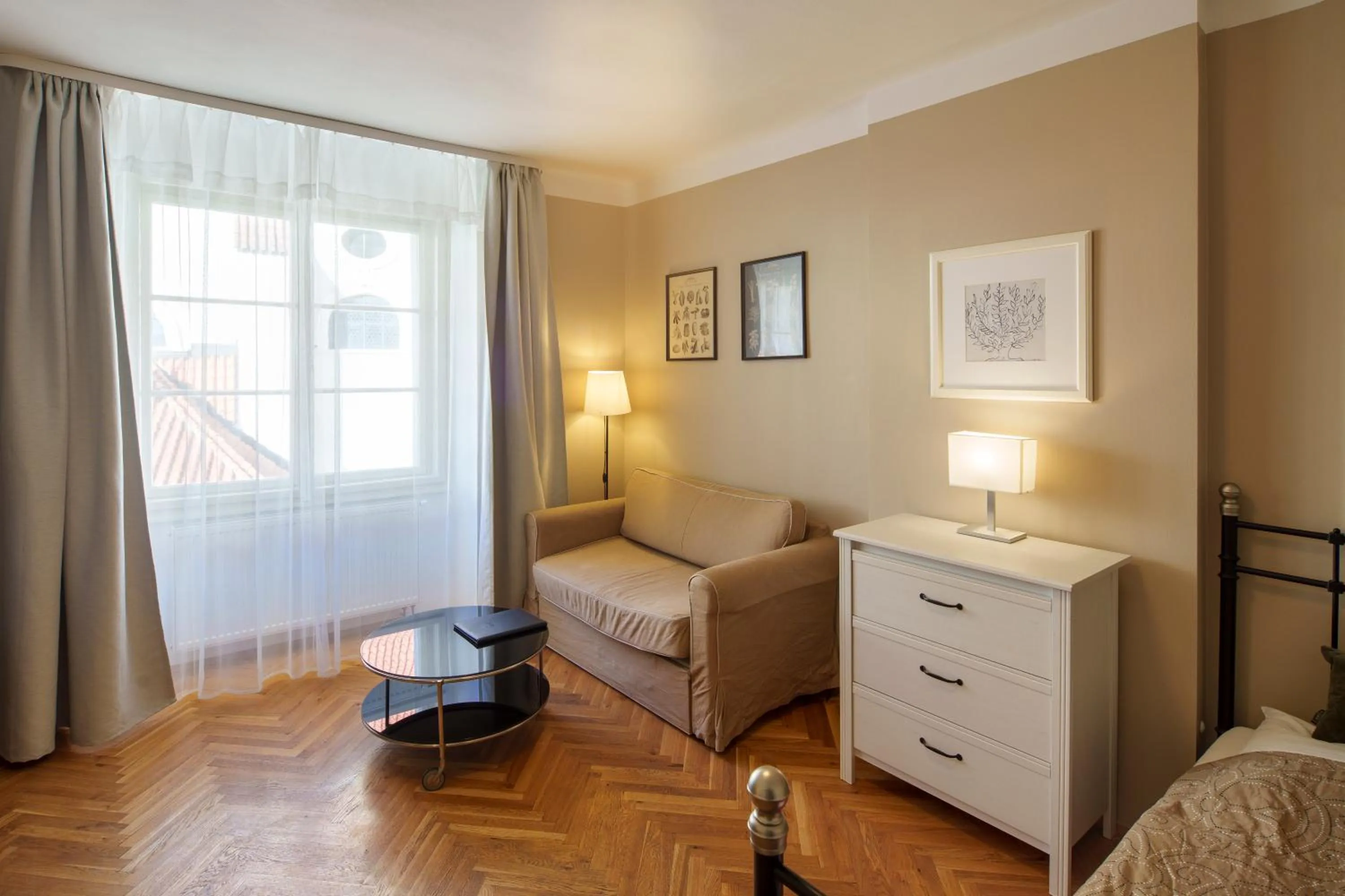 TV and multimedia, Bed in Old Town - Templova Apartments
