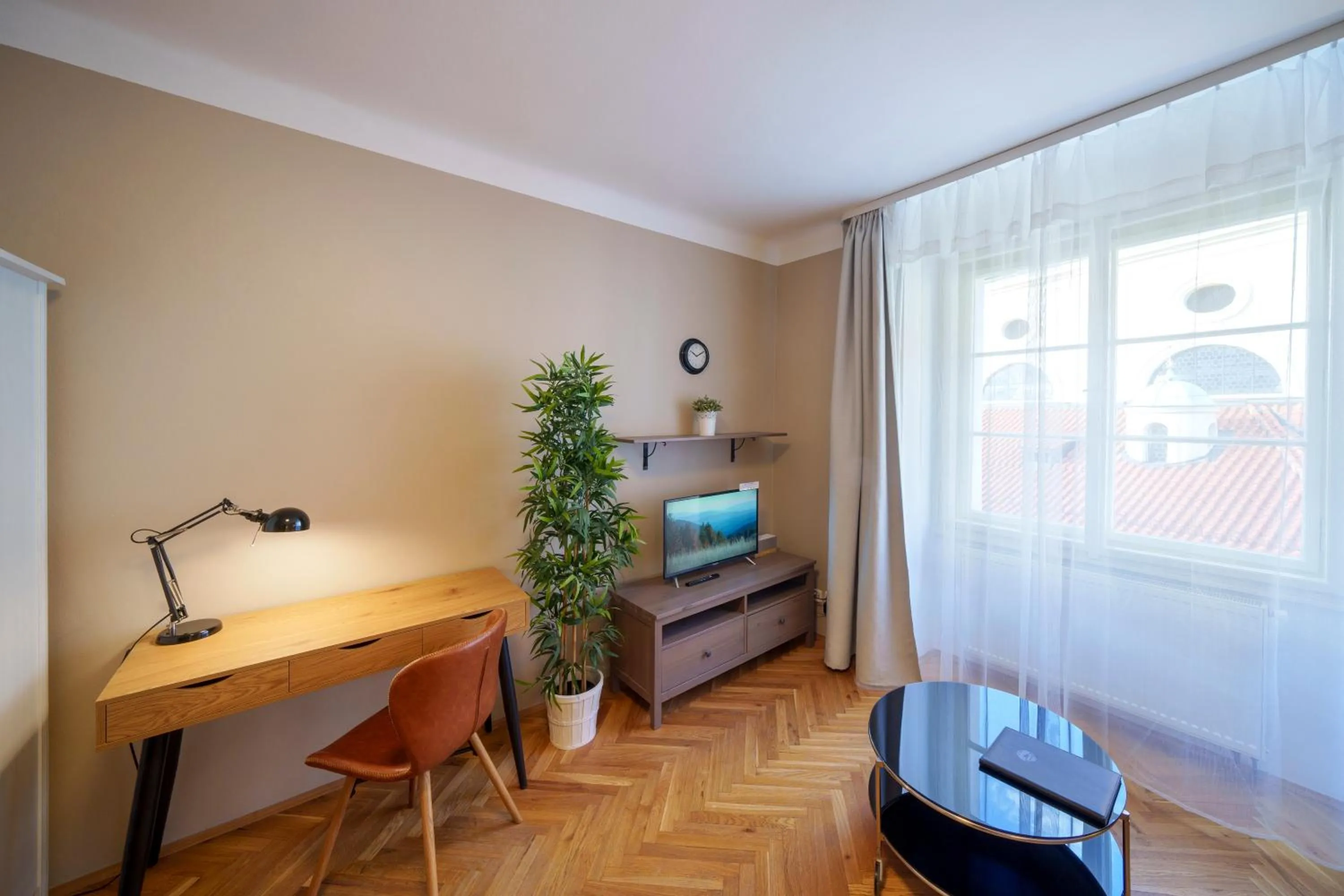 TV and multimedia, Bed in Old Town - Templova Apartments