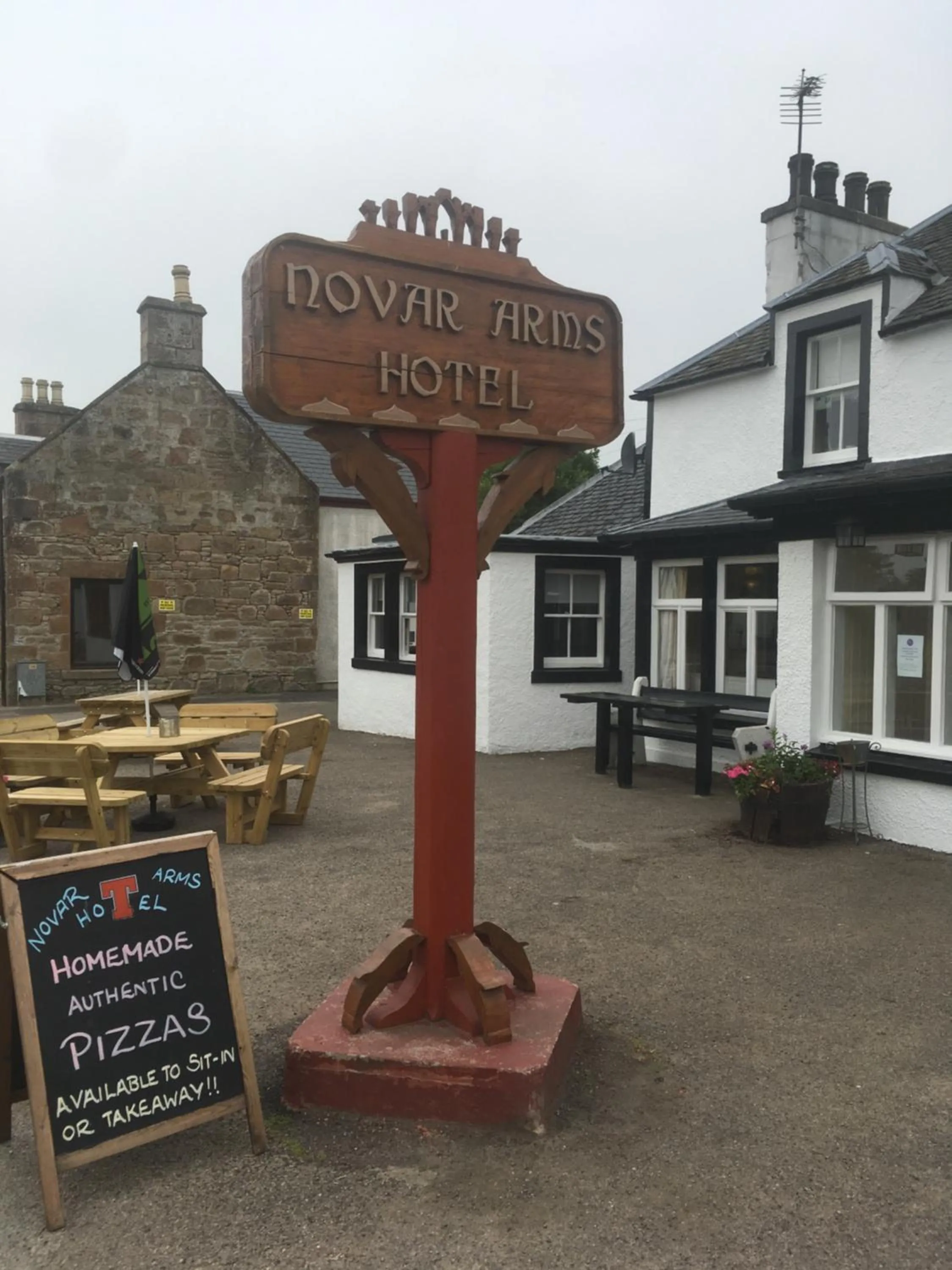 Property building in Novar Arms Hotel