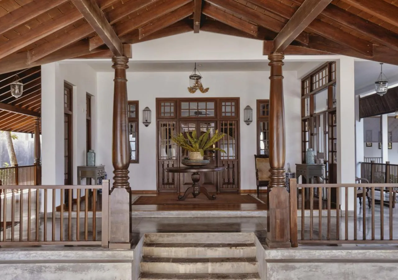 Seating area in The Postcard Galle