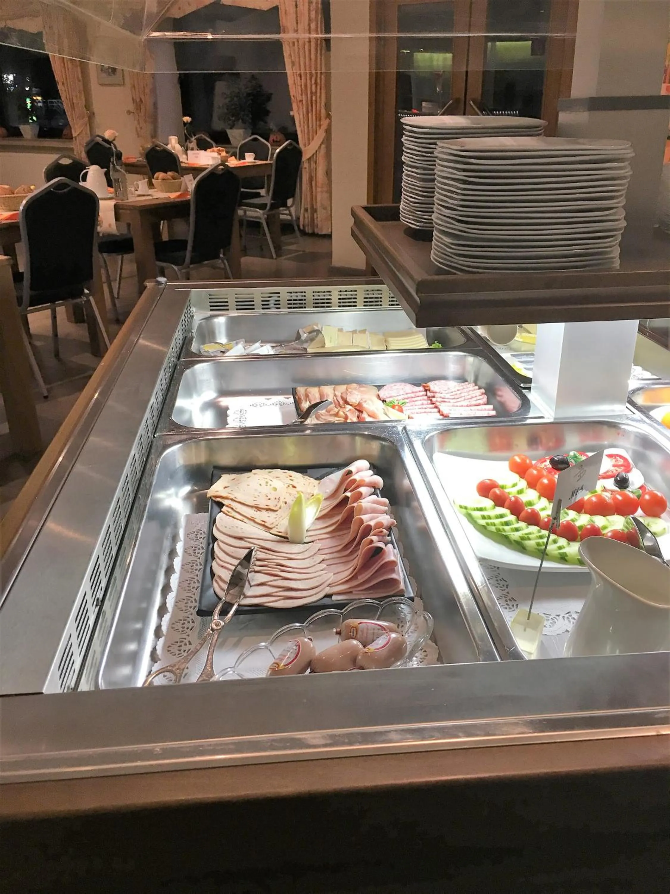 Buffet breakfast in Hotel Baldus