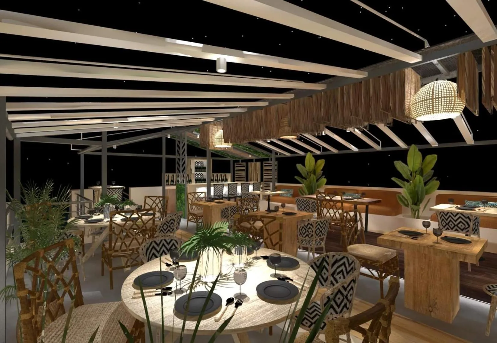 Lounge or bar in Sunrise Suites & Apartments