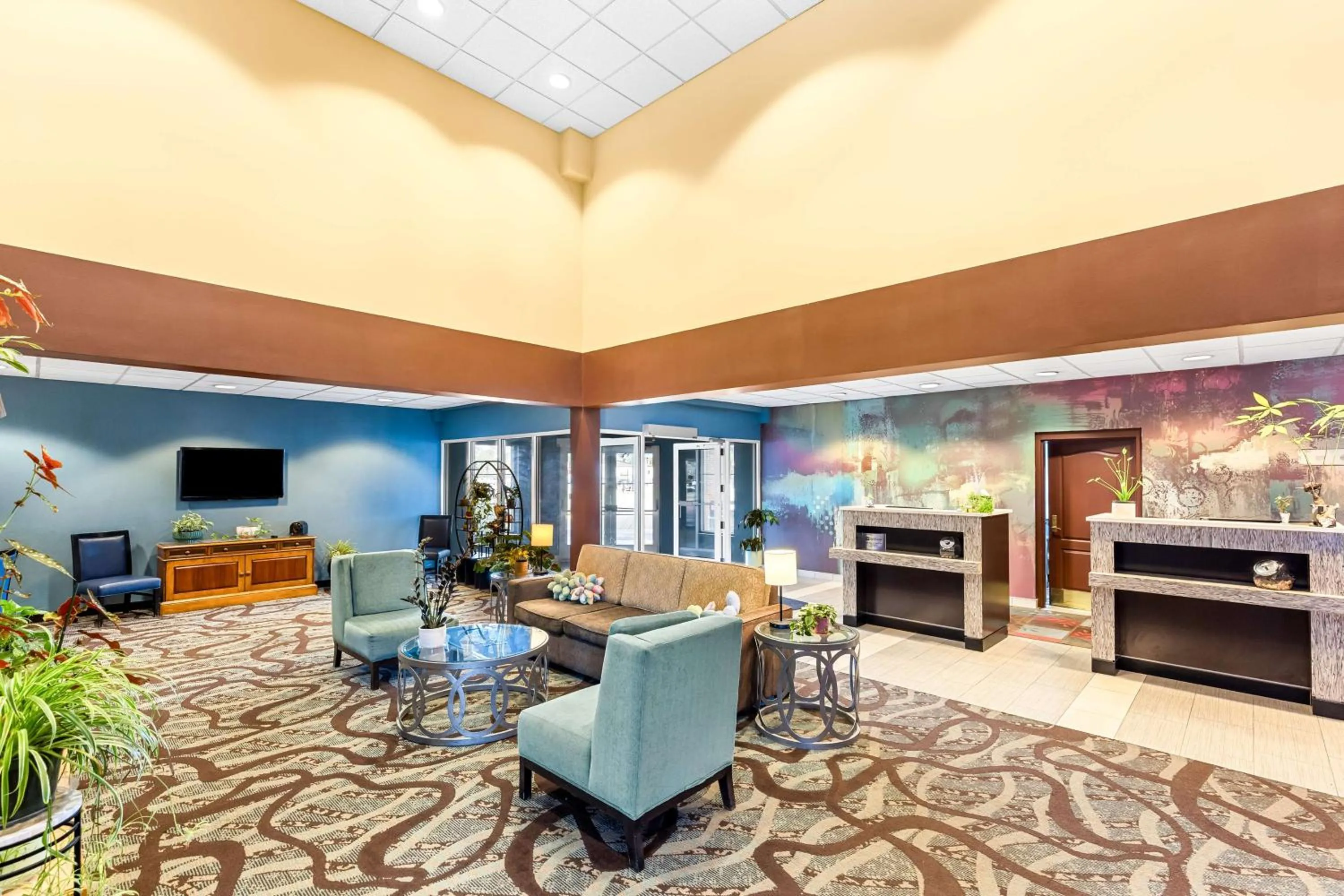 Lobby or reception in Best Western Holiday Manor