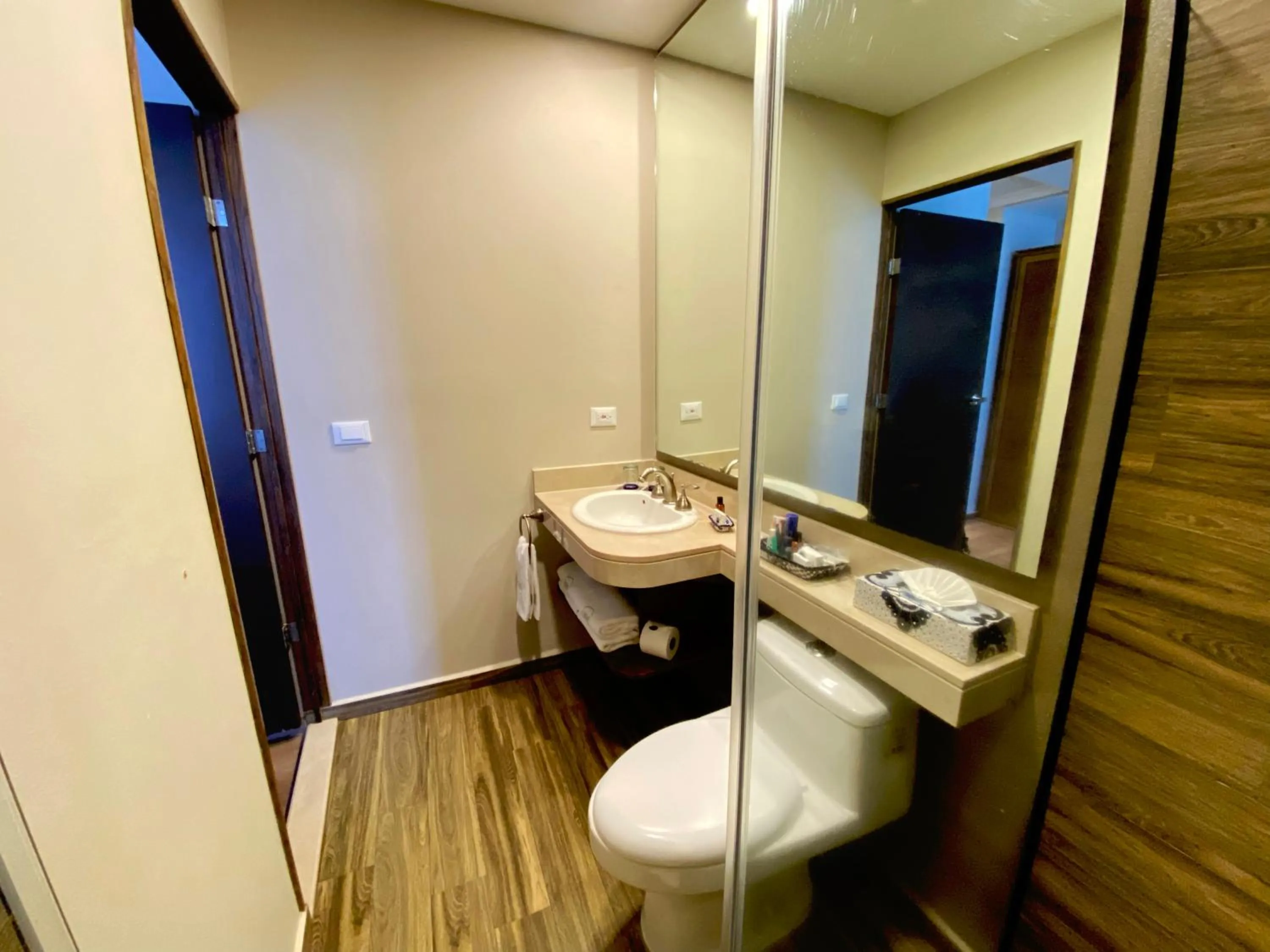 Bathroom in Historico Central Hotel