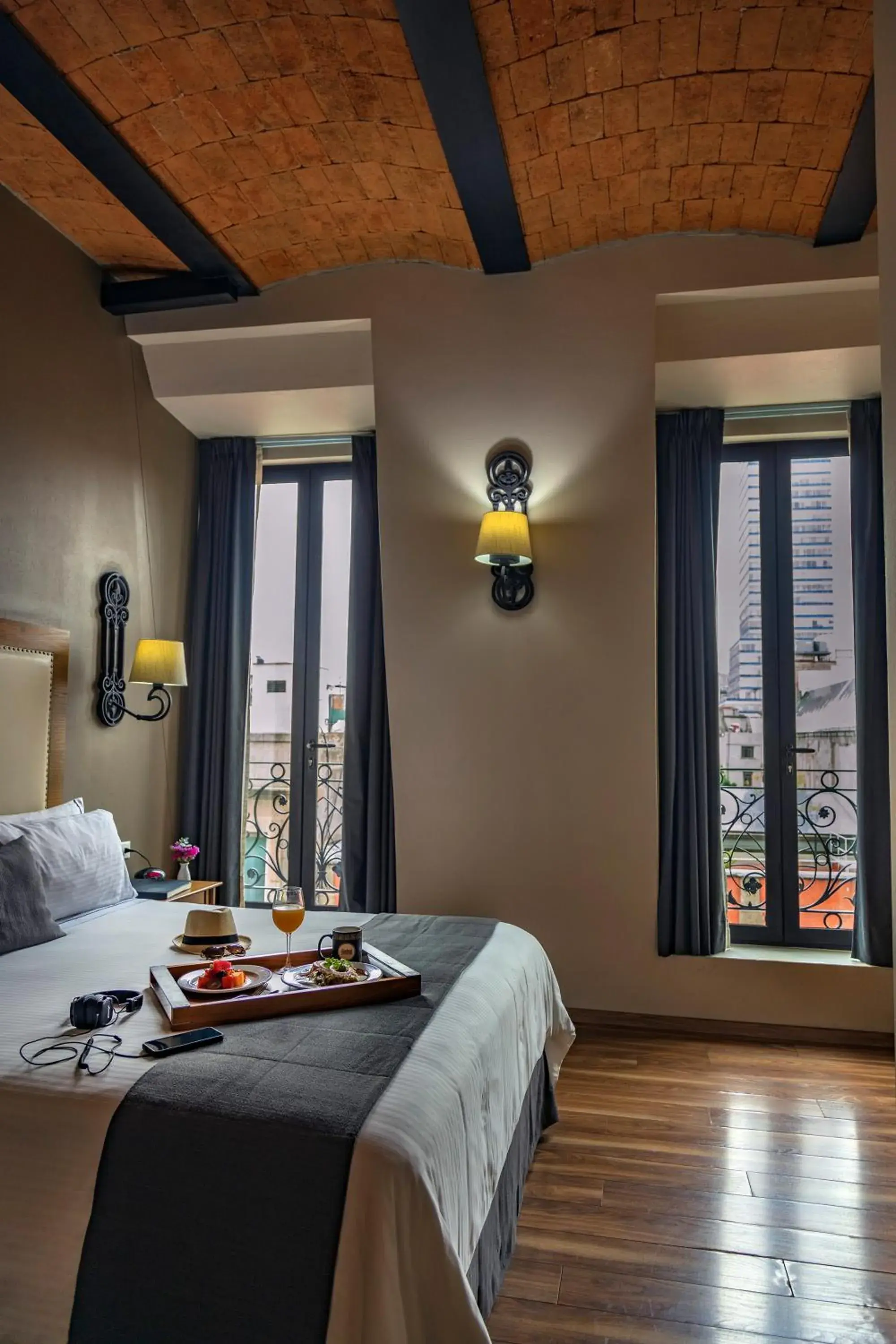 Bed in Historico Central Hotel Bed in Historico Central Hotel