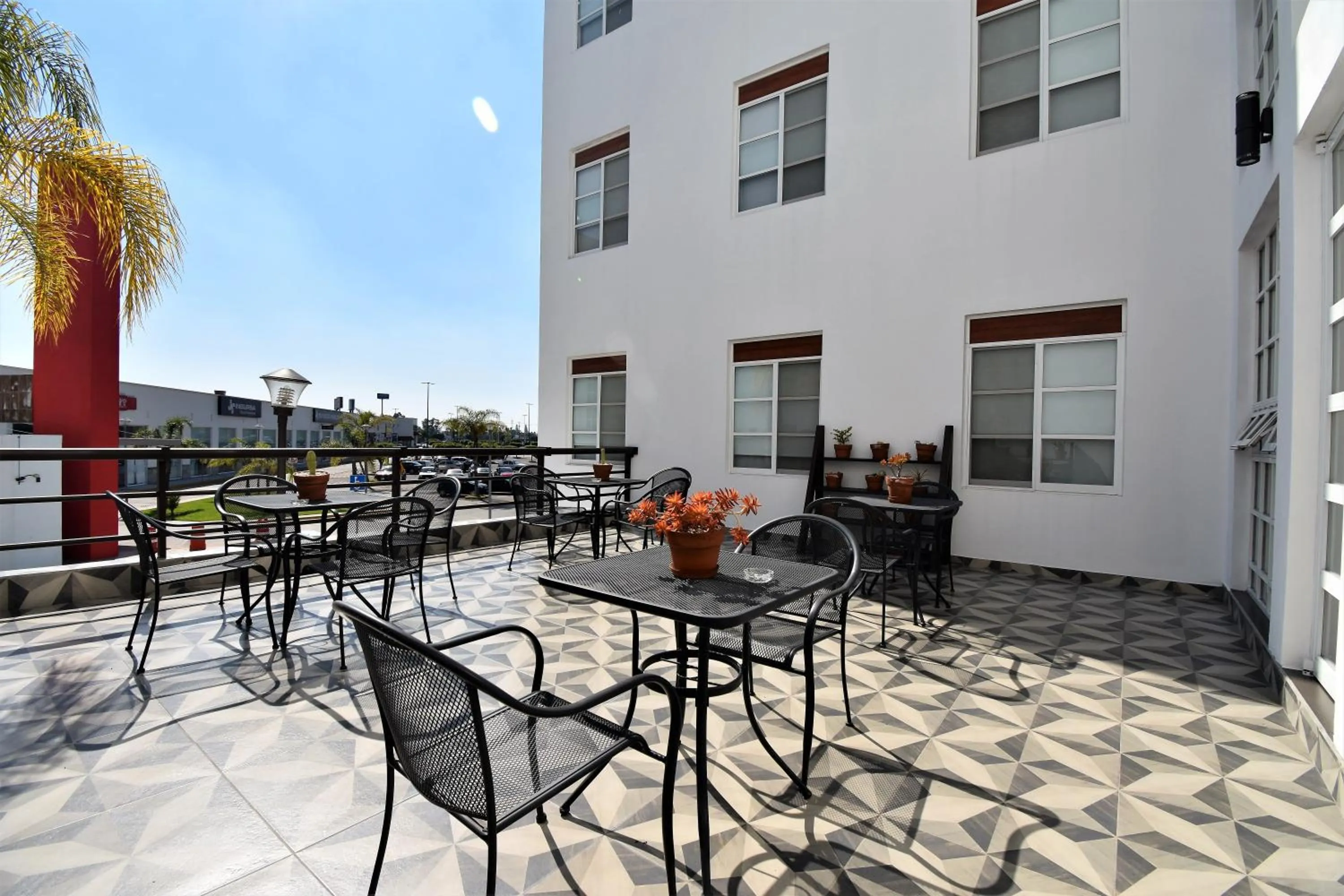 Balcony/Terrace in Hotel México Inn Express