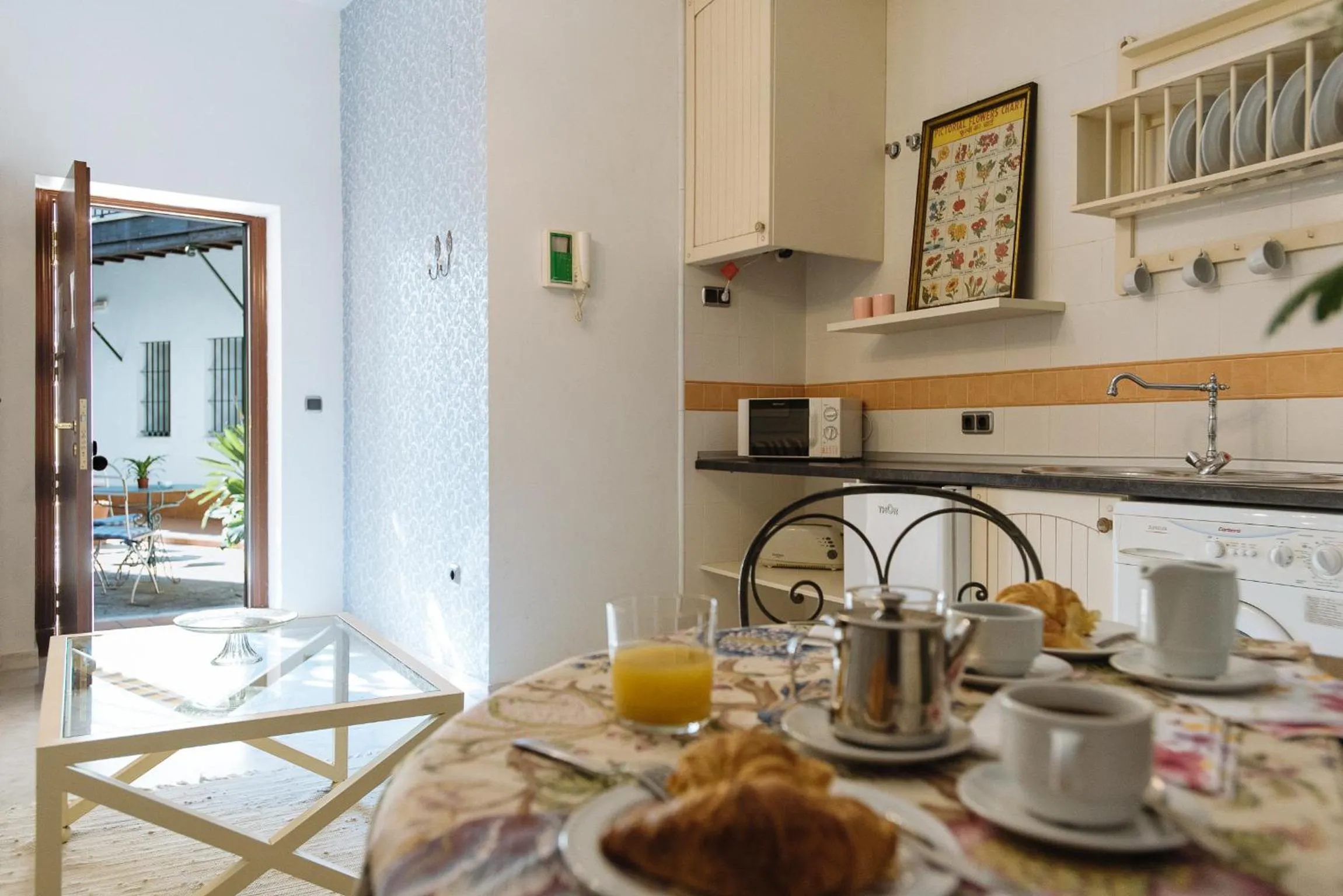 Kitchen or kitchenette in Singular Corral de San José