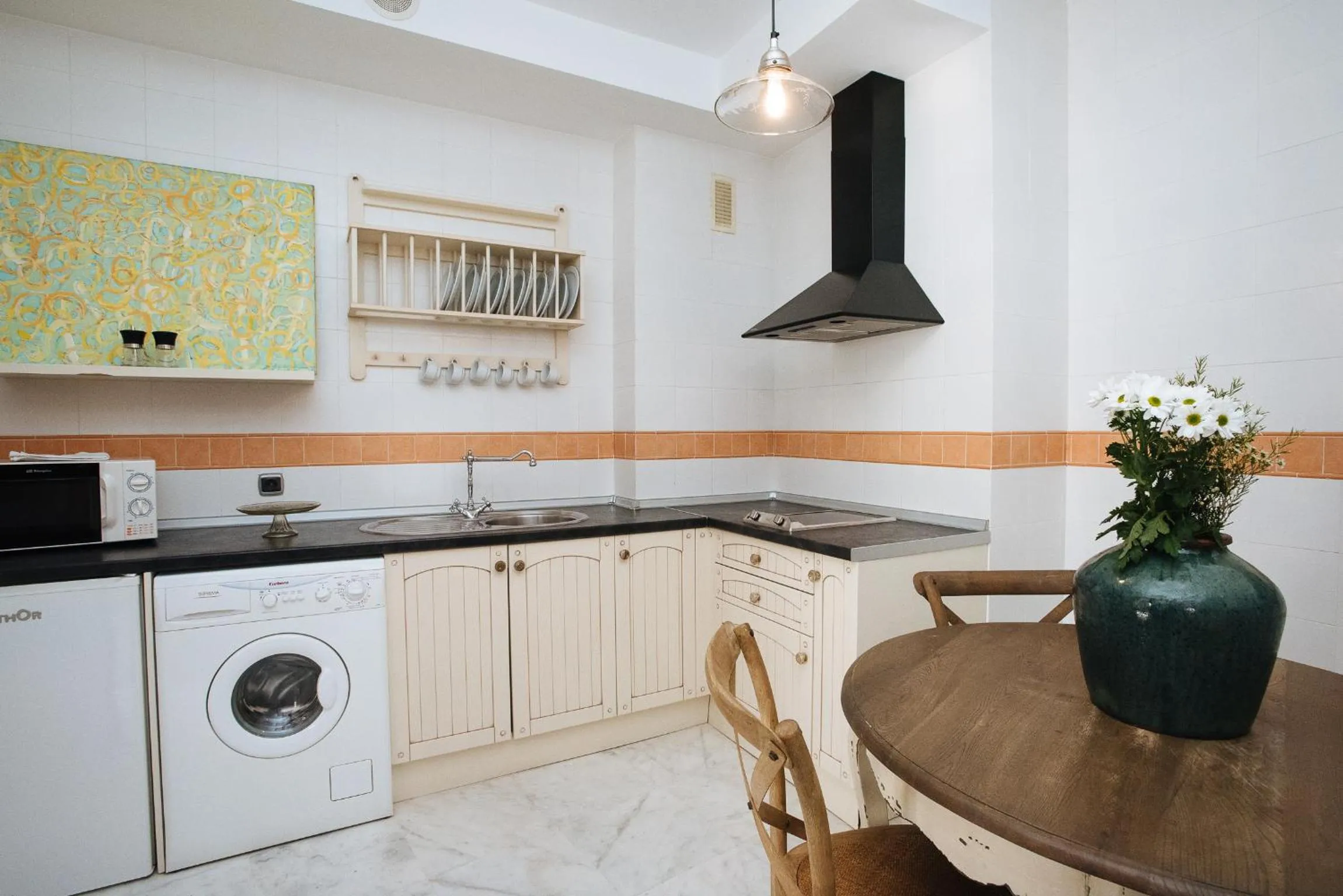 Kitchen or kitchenette in Singular Corral de San José