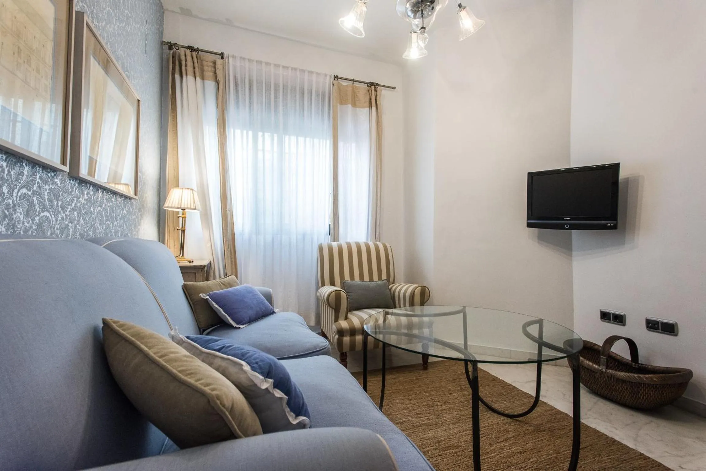 Living room in Singular Corral de San José