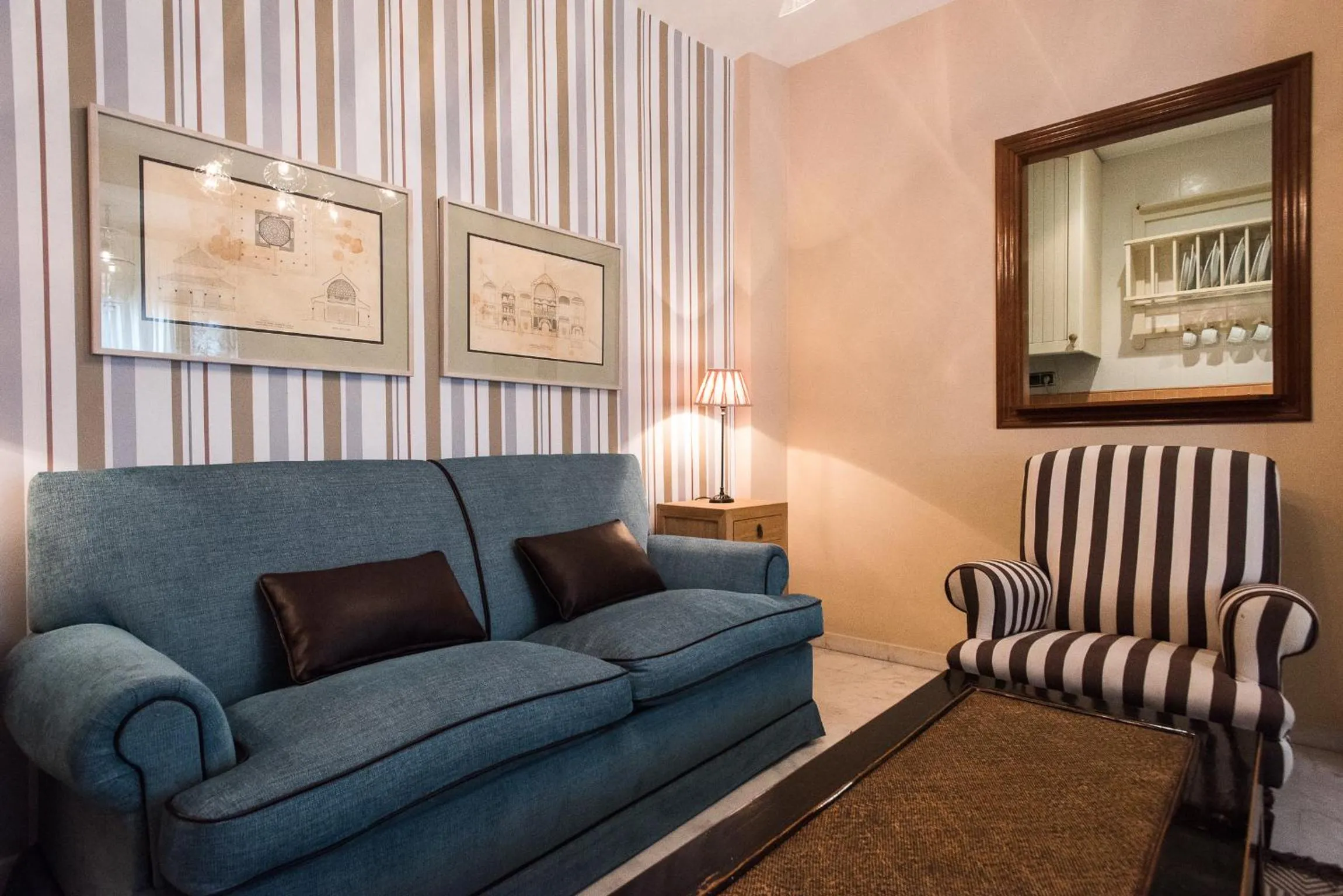 Living room in Singular Corral de San José