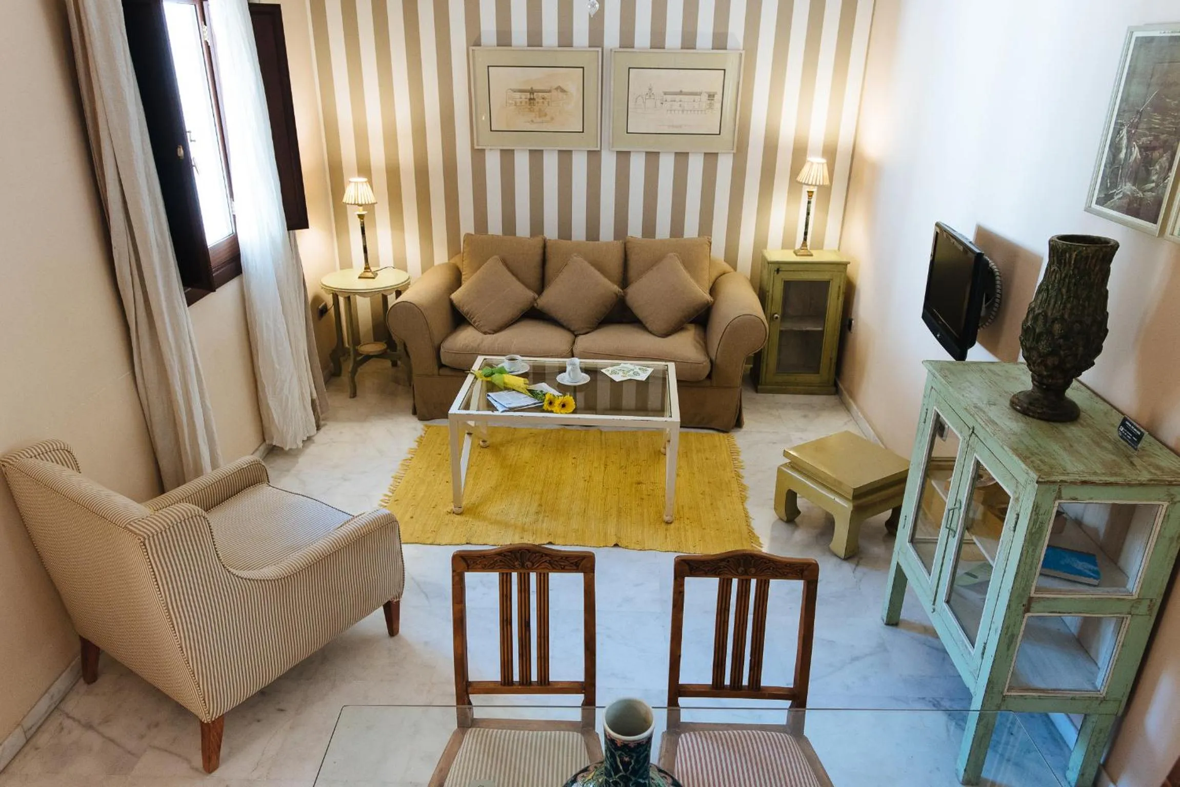 Living room in Singular Corral de San José