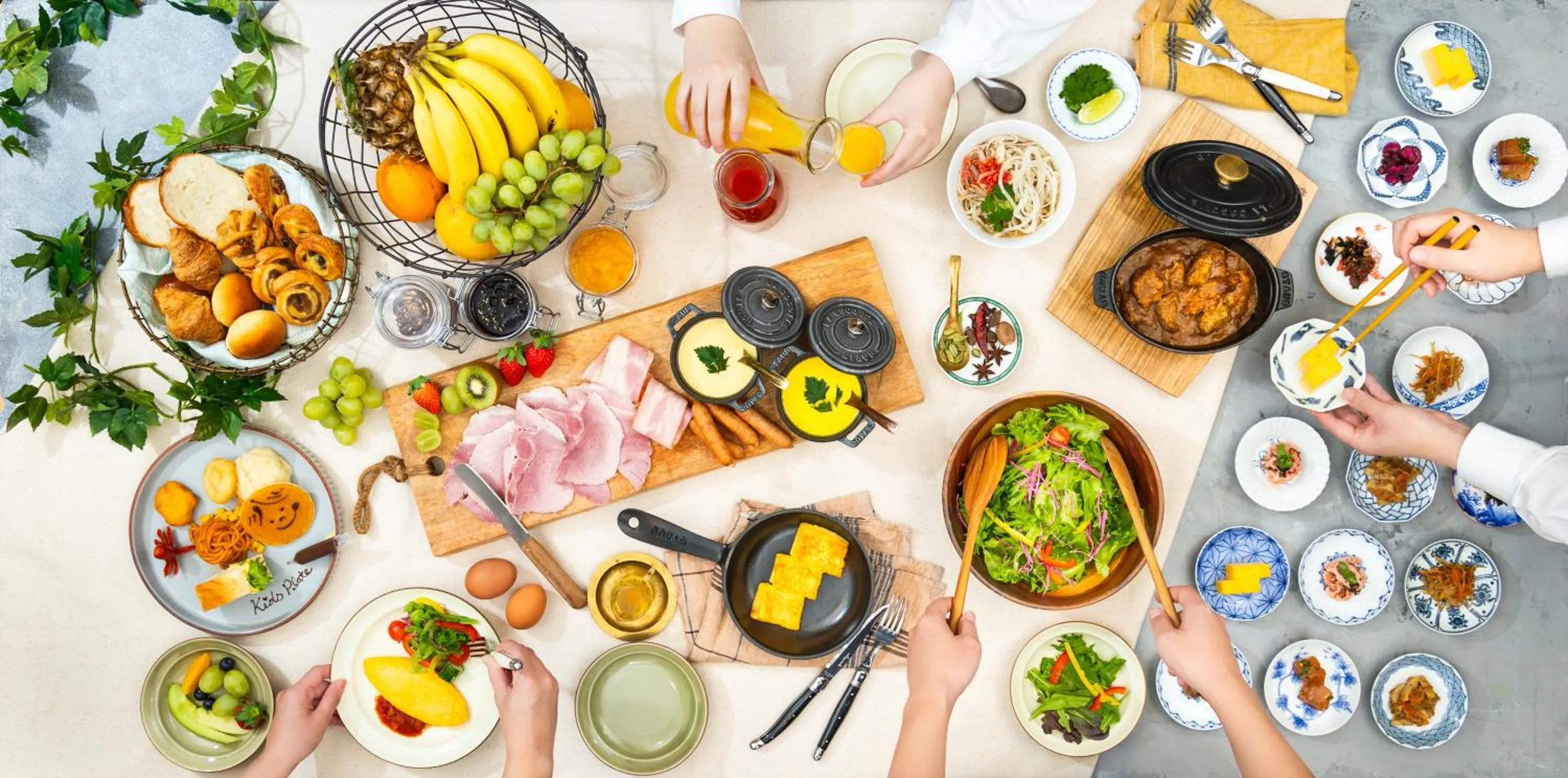 Breakfast in Hotel Okura Tokyo Bay