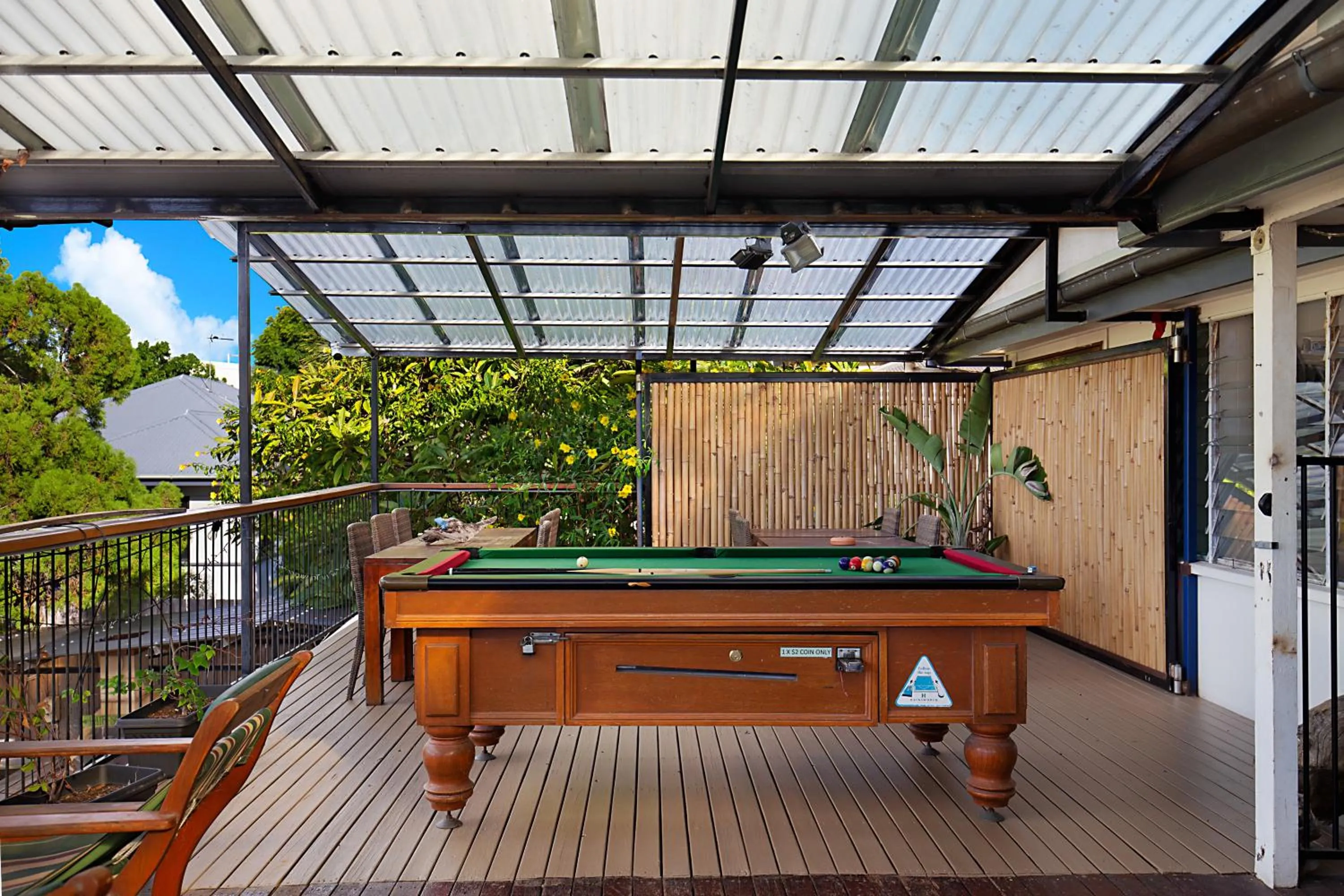 Game Room in Gladstone Backpackers