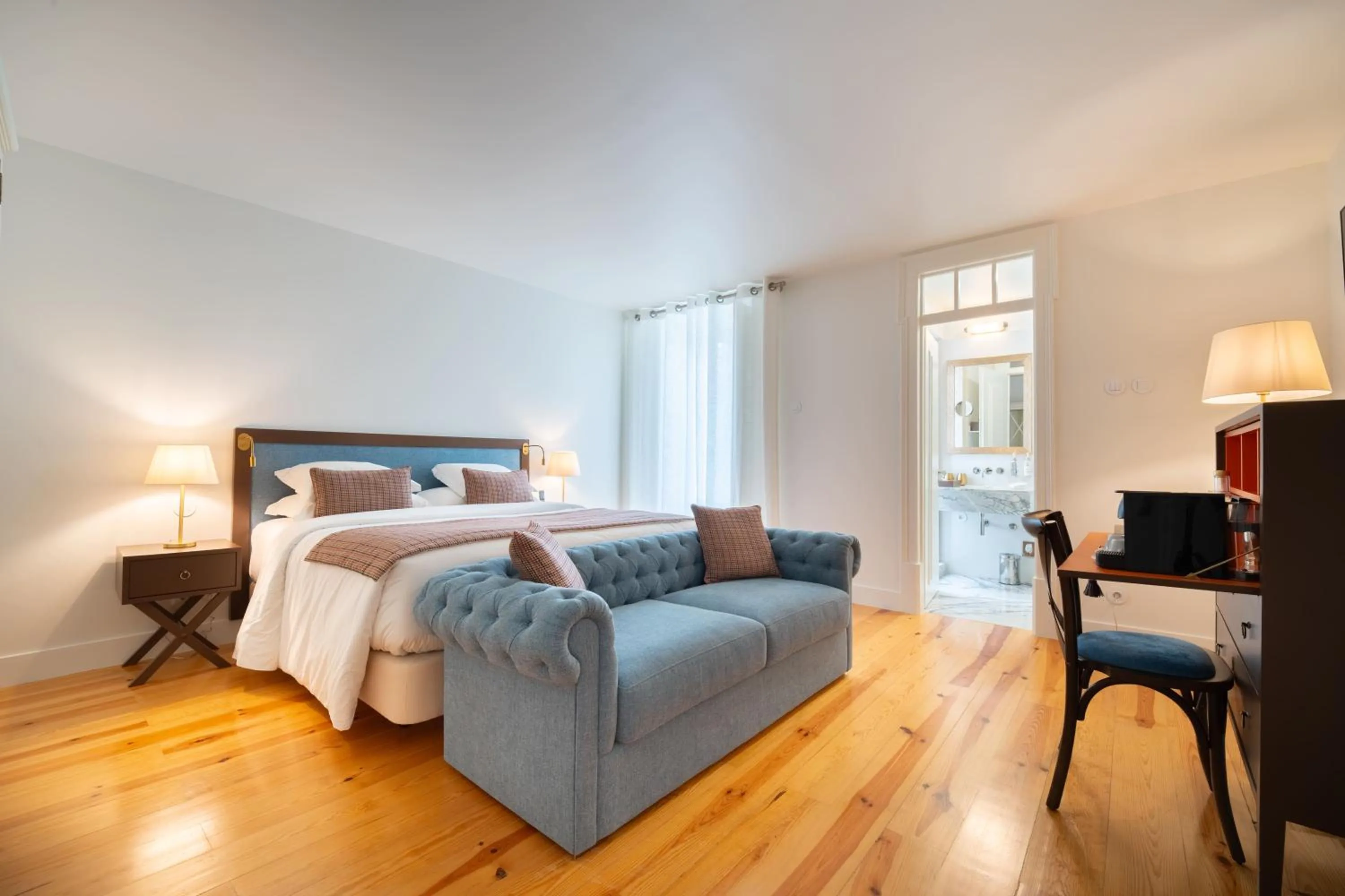 Bed in Once Upon Lisboa