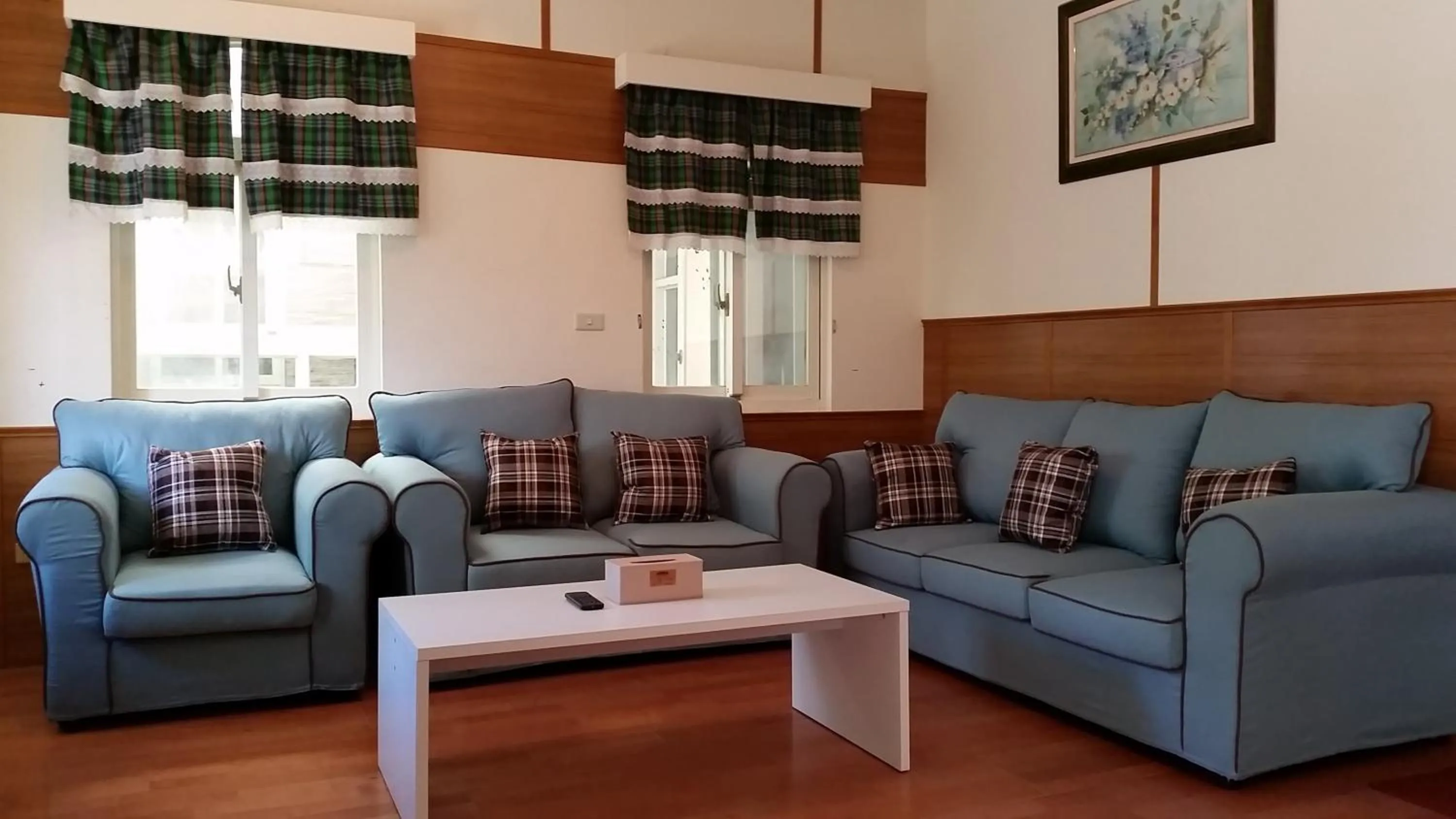 BBQ facilities in Qingjing Xiaozhu