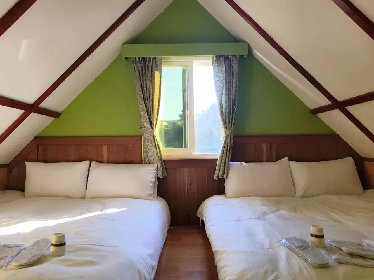 Bed in Qingjing Xiaozhu Bed in Qingjing Xiaozhu