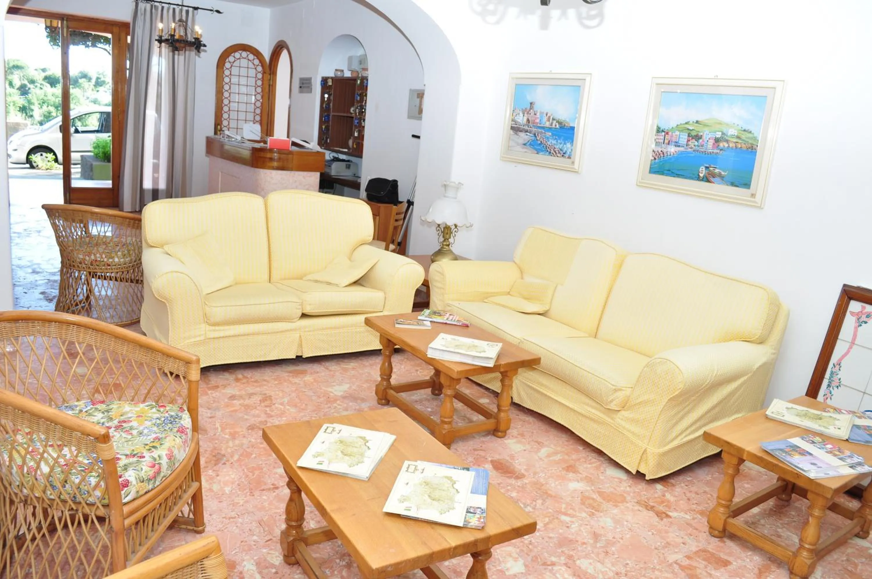 Lobby or reception in Hotel Polito