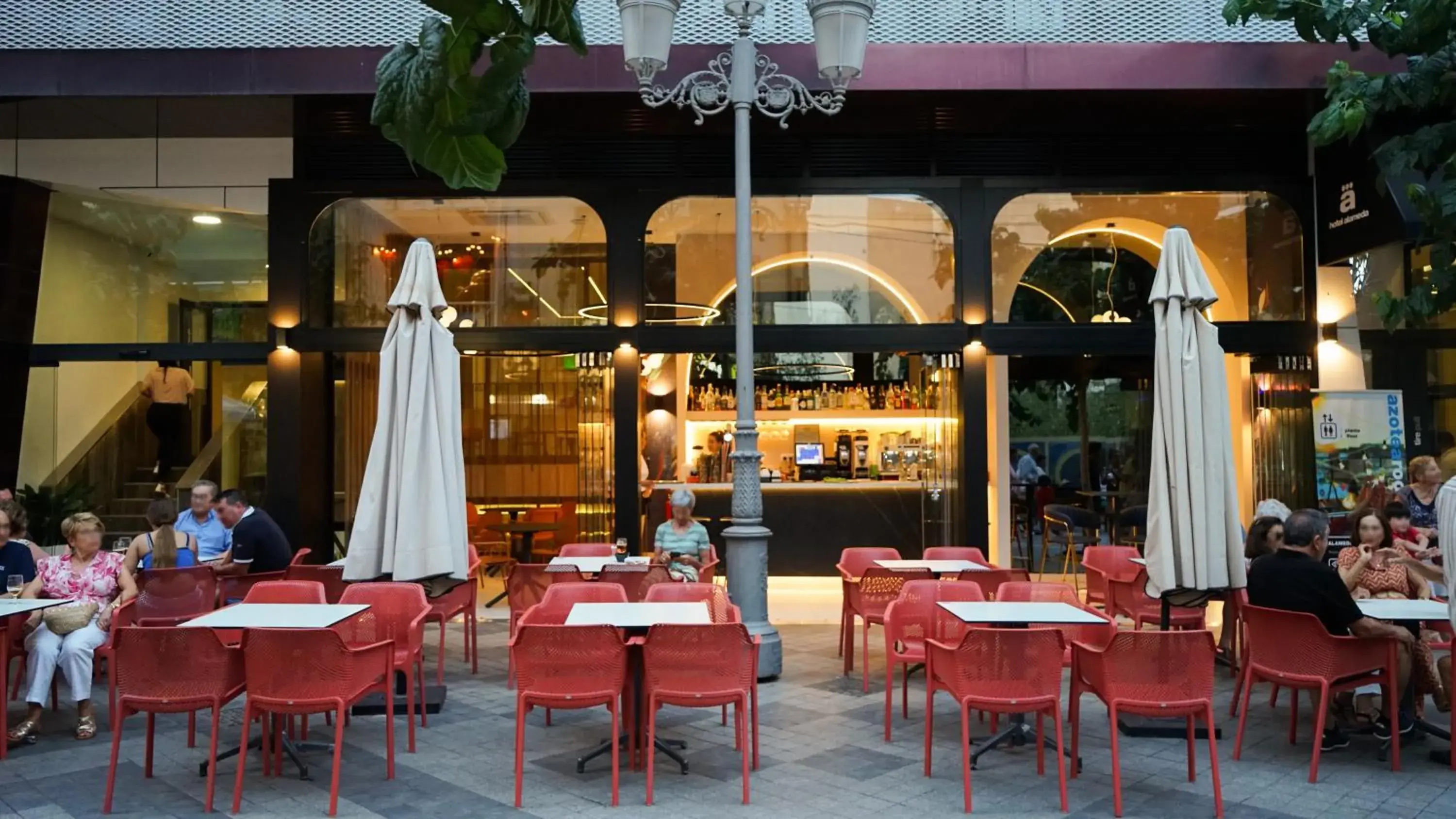 Property building in Hotel Alameda Property building in Hotel Alameda