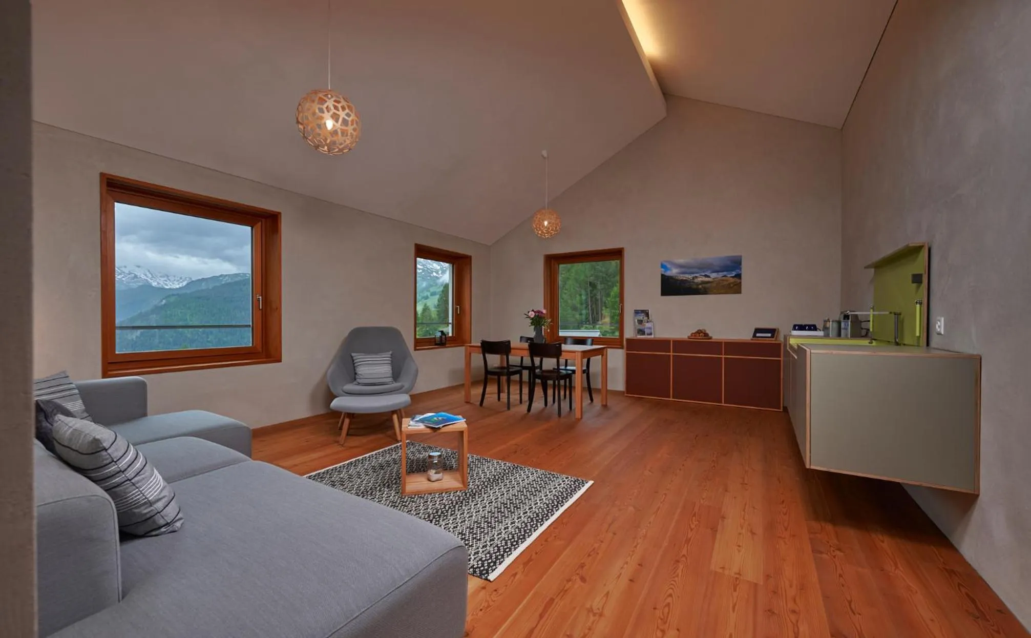 Living room in Pension Laresch