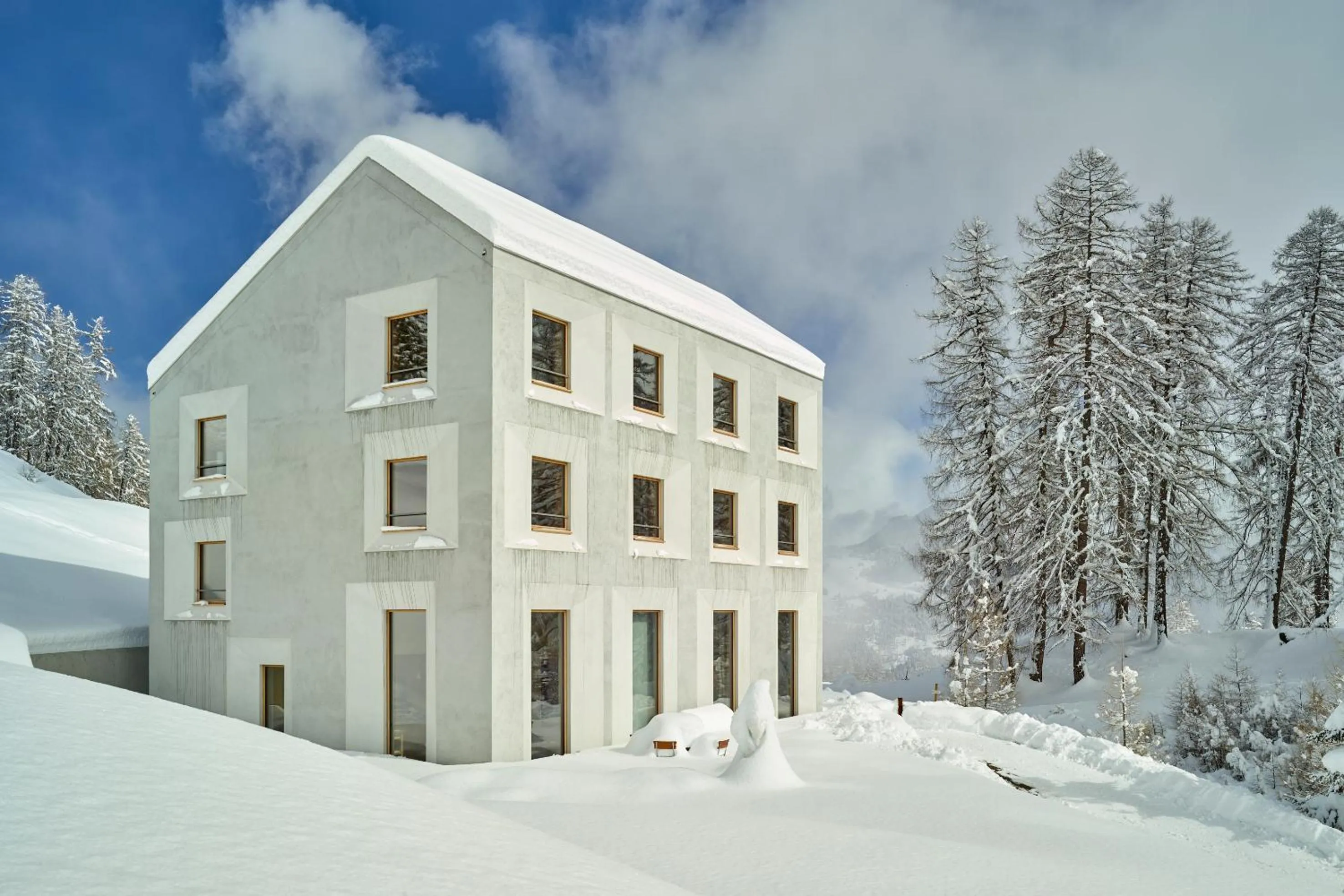 Facade/entrance in Pension Laresch
