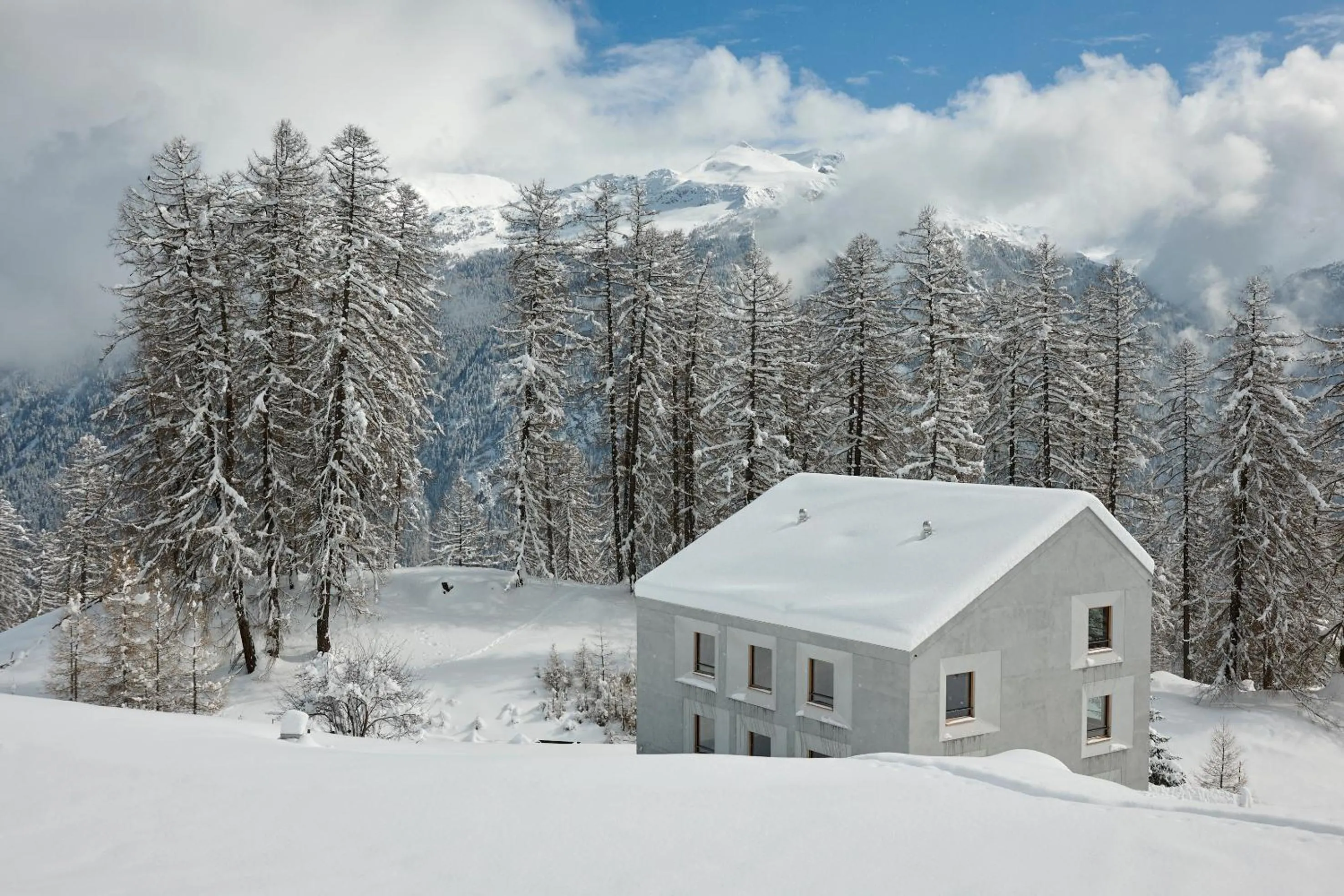Facade/entrance in Pension Laresch