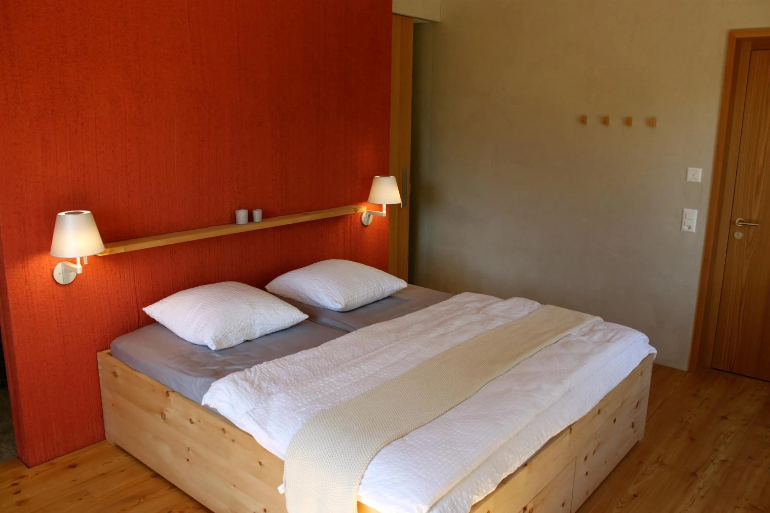 Bed in Pension Laresch