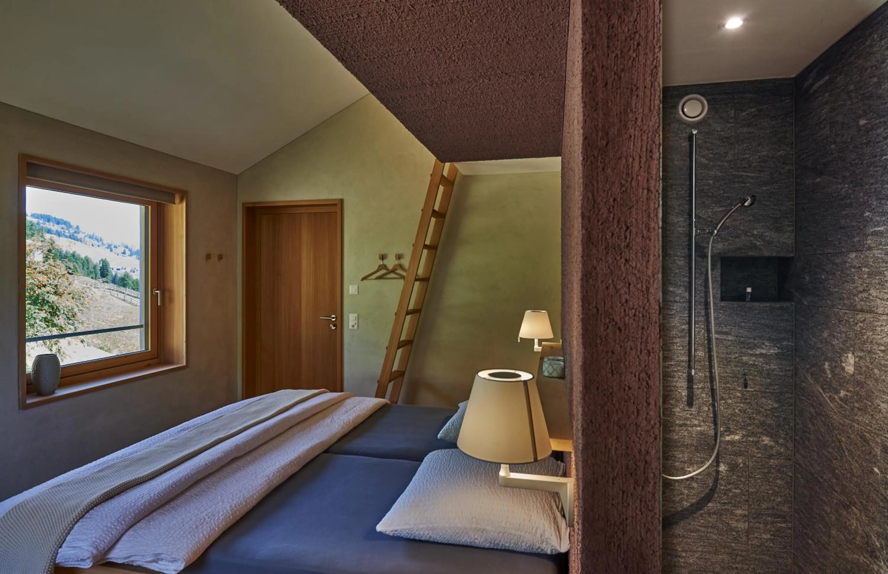 Photo of the whole room, Bed in Pension Laresch