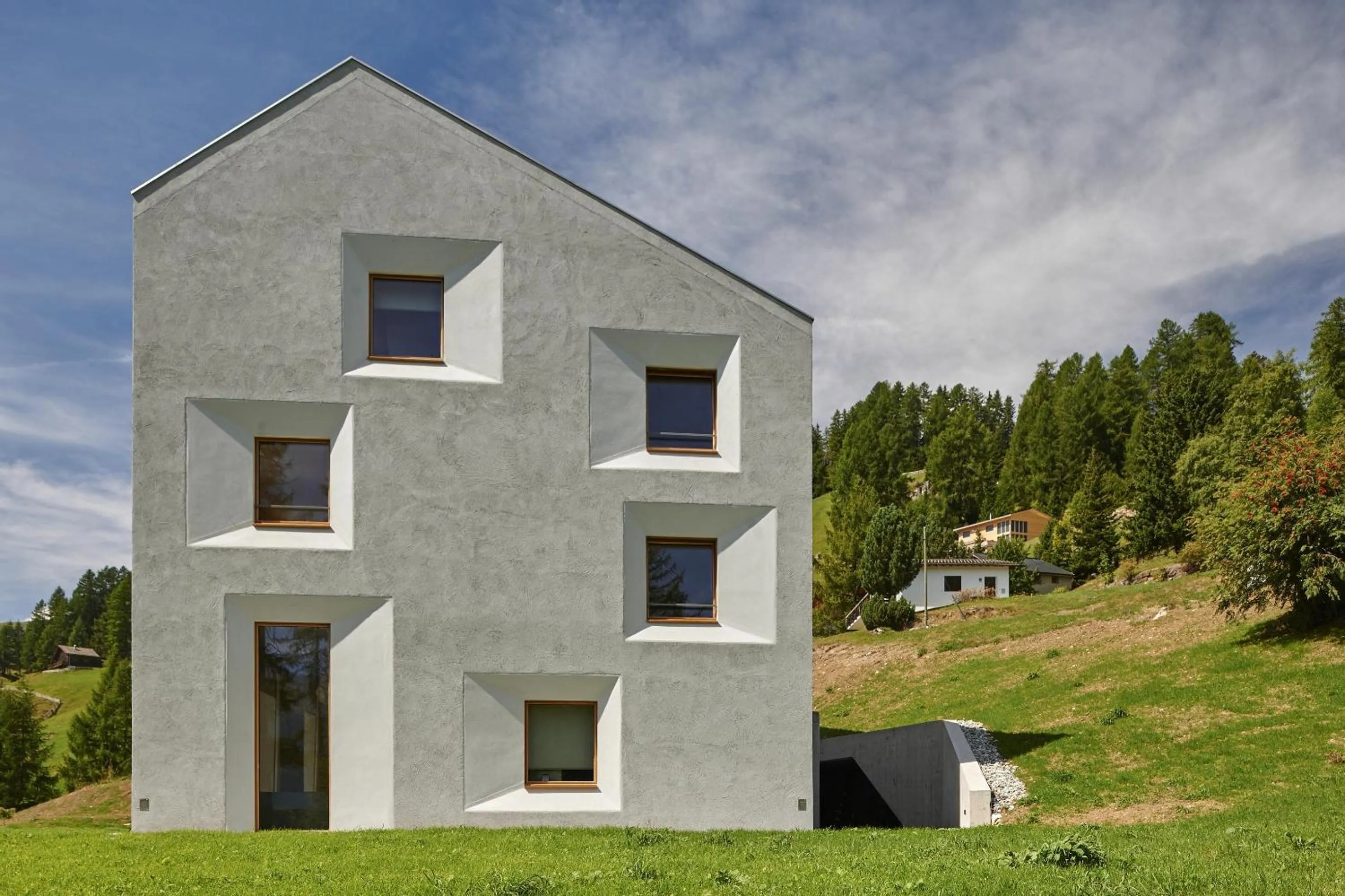 Facade/entrance in Pension Laresch
