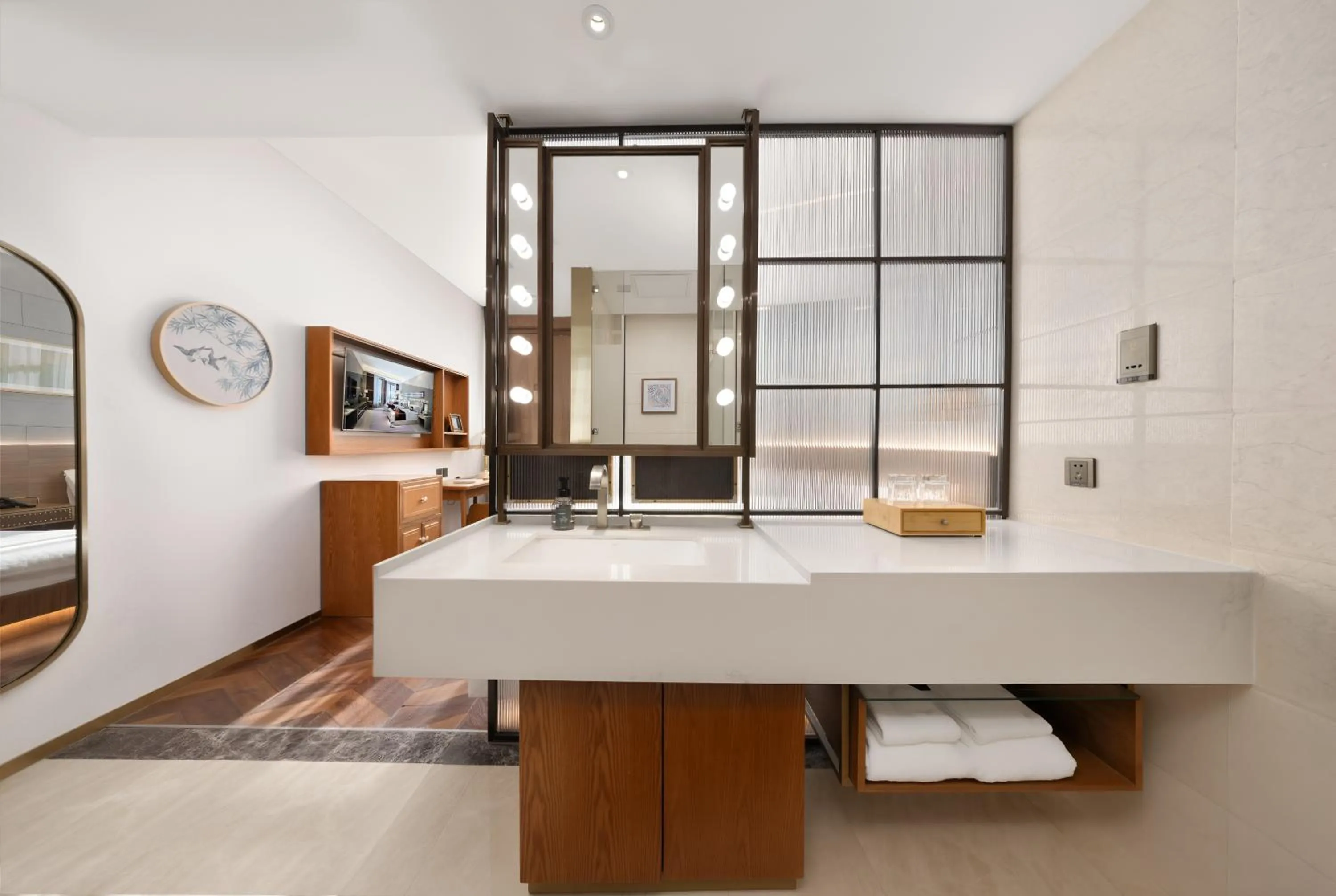 Photo of the whole room in Beijing TangFu Chinese Culture Boutique Hotel Sanlitun Embassy Area